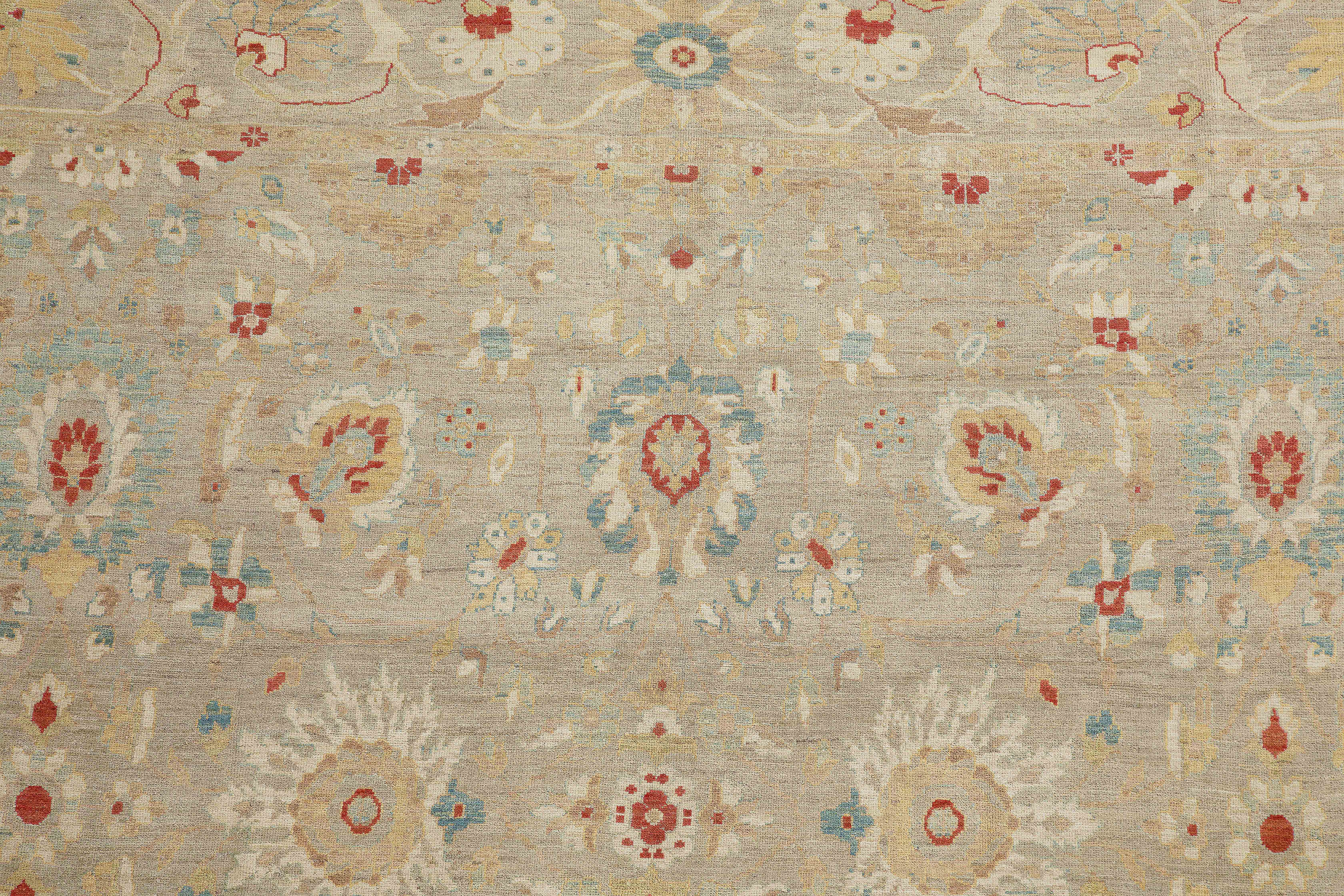 Thumbnail 8 for Turkey Sultanabad Tribal Rug 88621