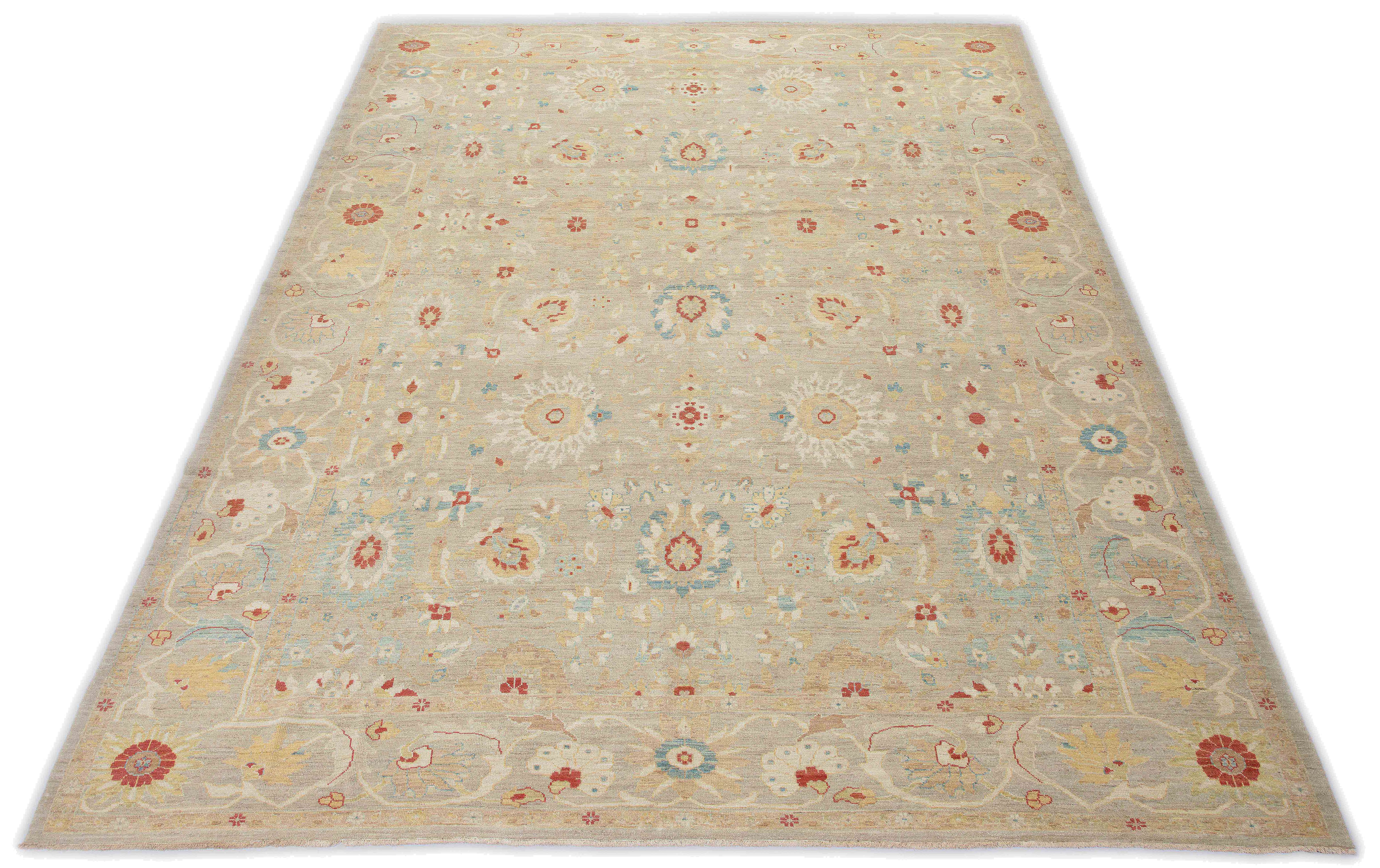 Thumbnail 2 for Turkey Sultanabad Tribal Rug 88621