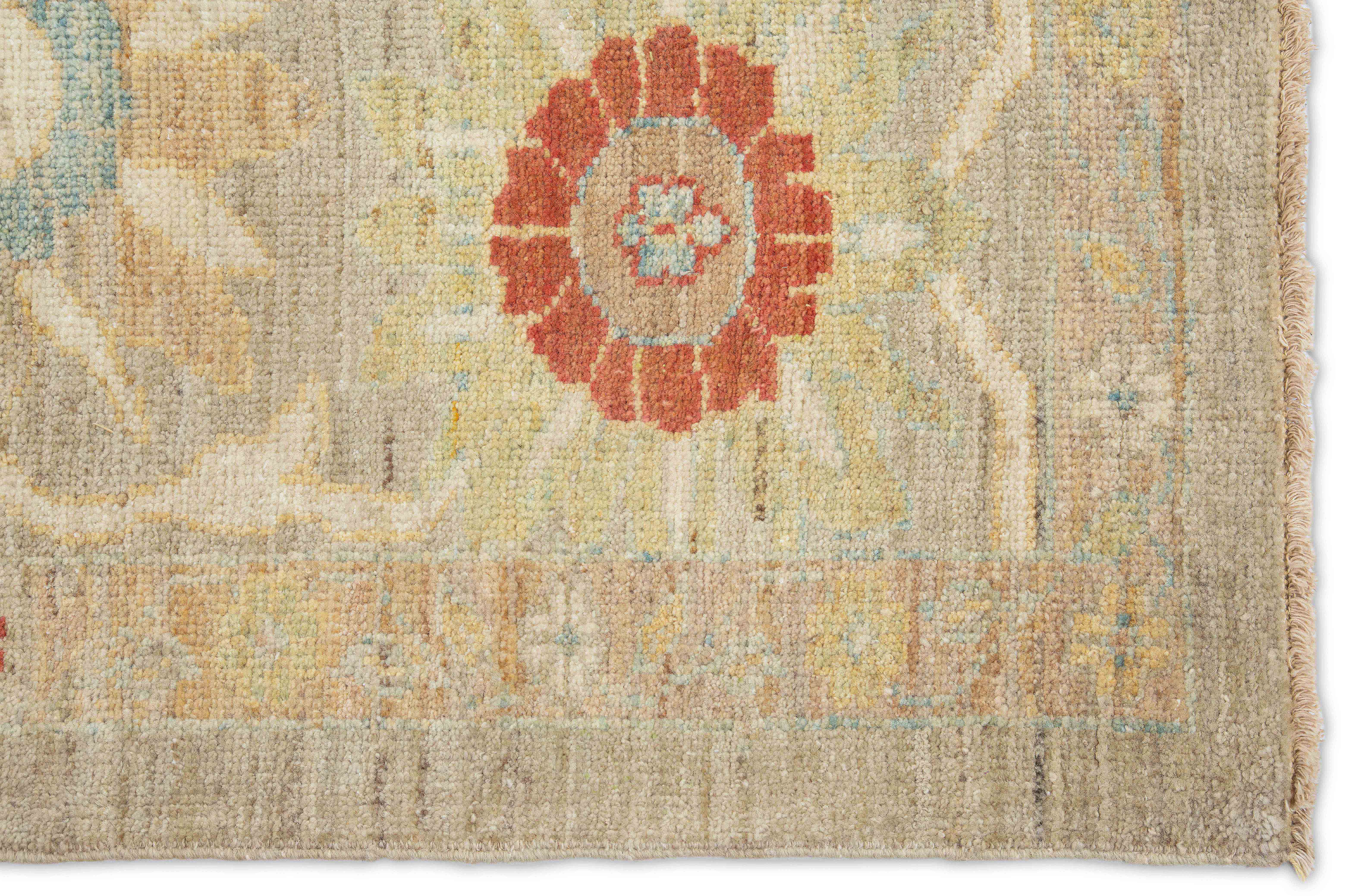 Thumbnail 3 for Turkey Sultanabad Tribal Rug 88621