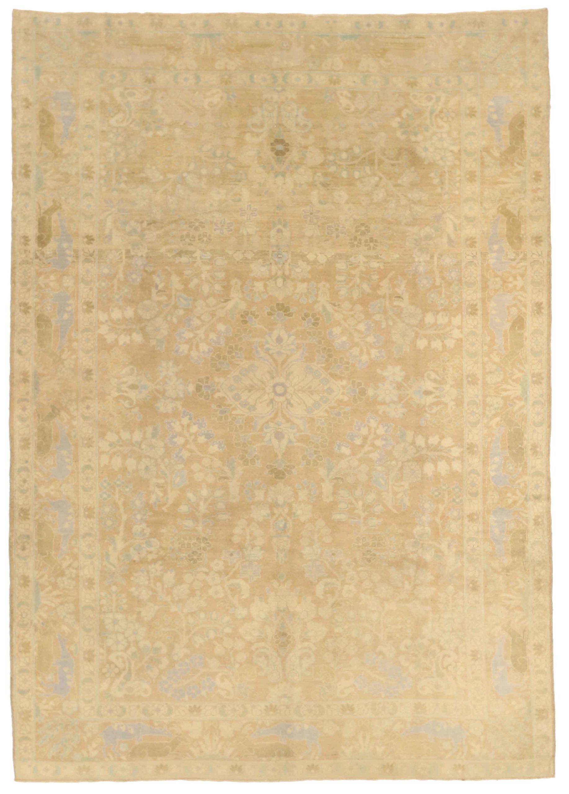 Thumbnail 13 for Antique Persian Malayer Transitional Rug 67154