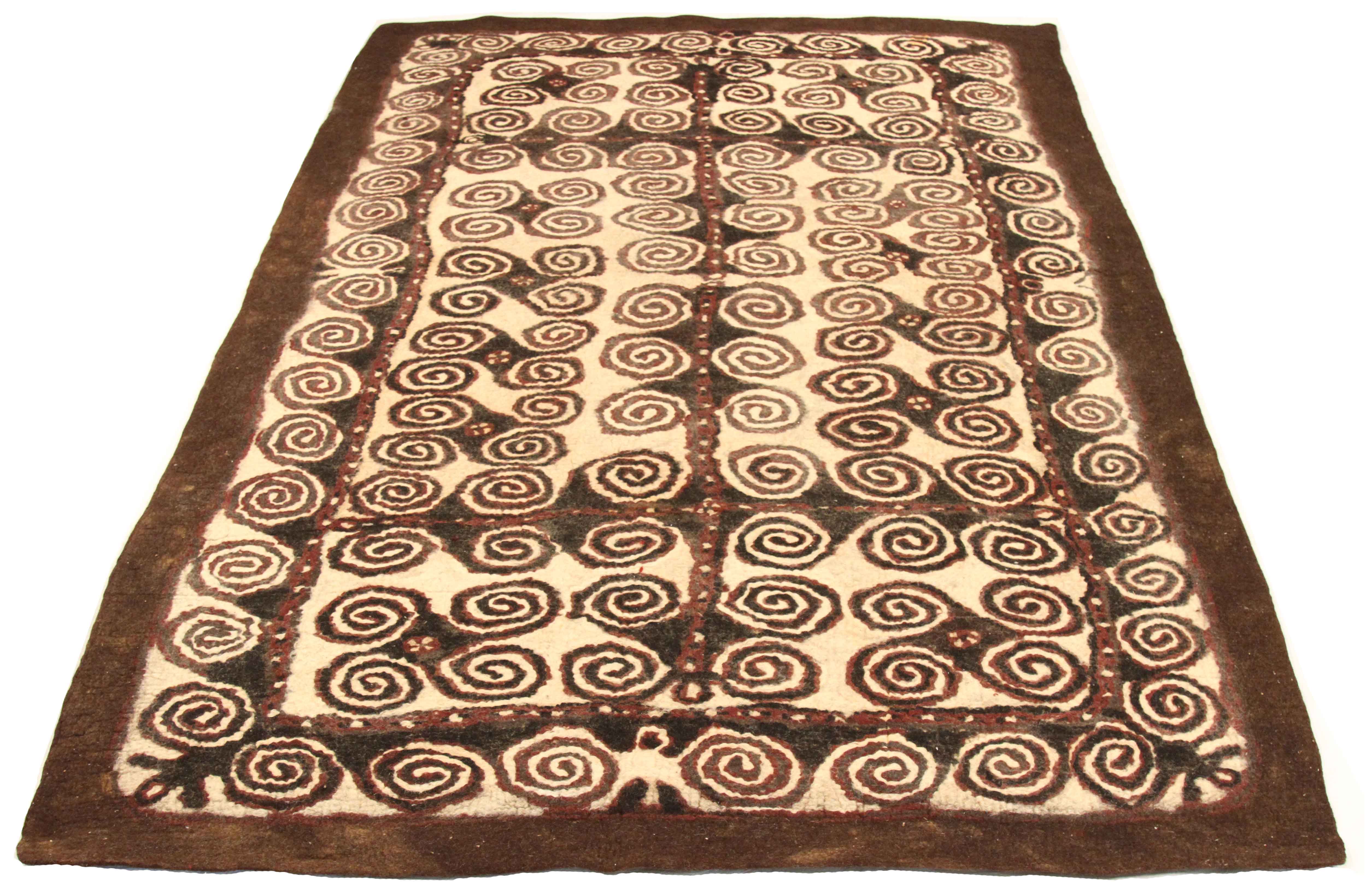 Thumbnail 8 for Antique Persian Transitional Rug 67202