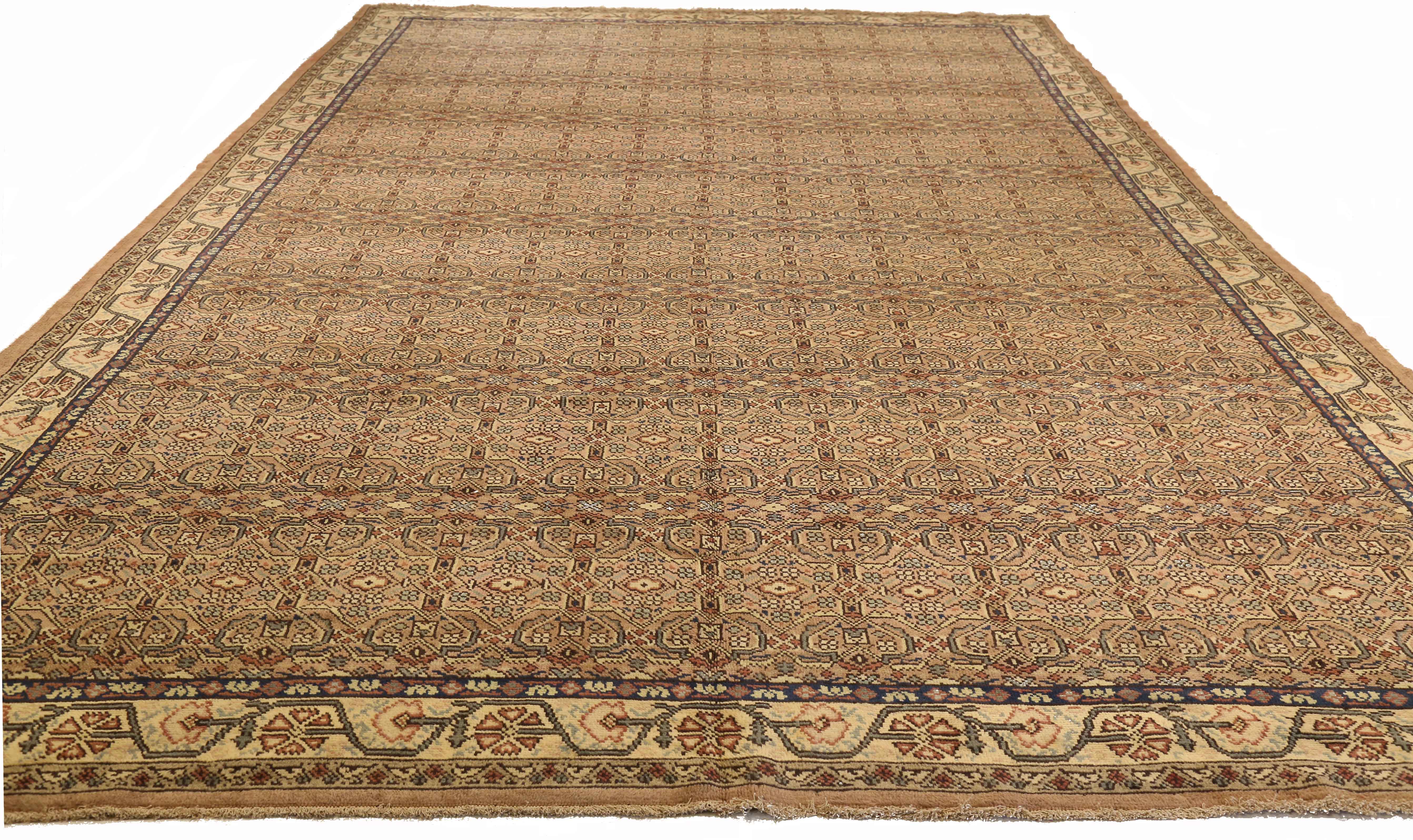 Thumbnail 2 for Antique Persian Saraband Traditional Rug 72528