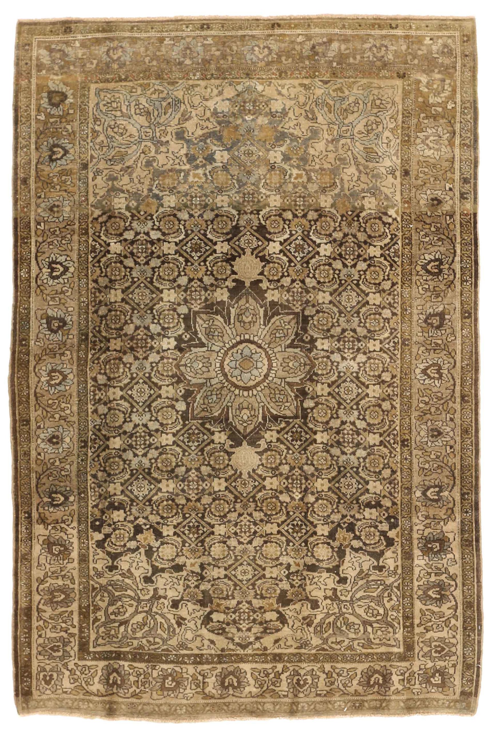 Thumbnail 5 for Antique Persian Bijar Transitional Rug 67191