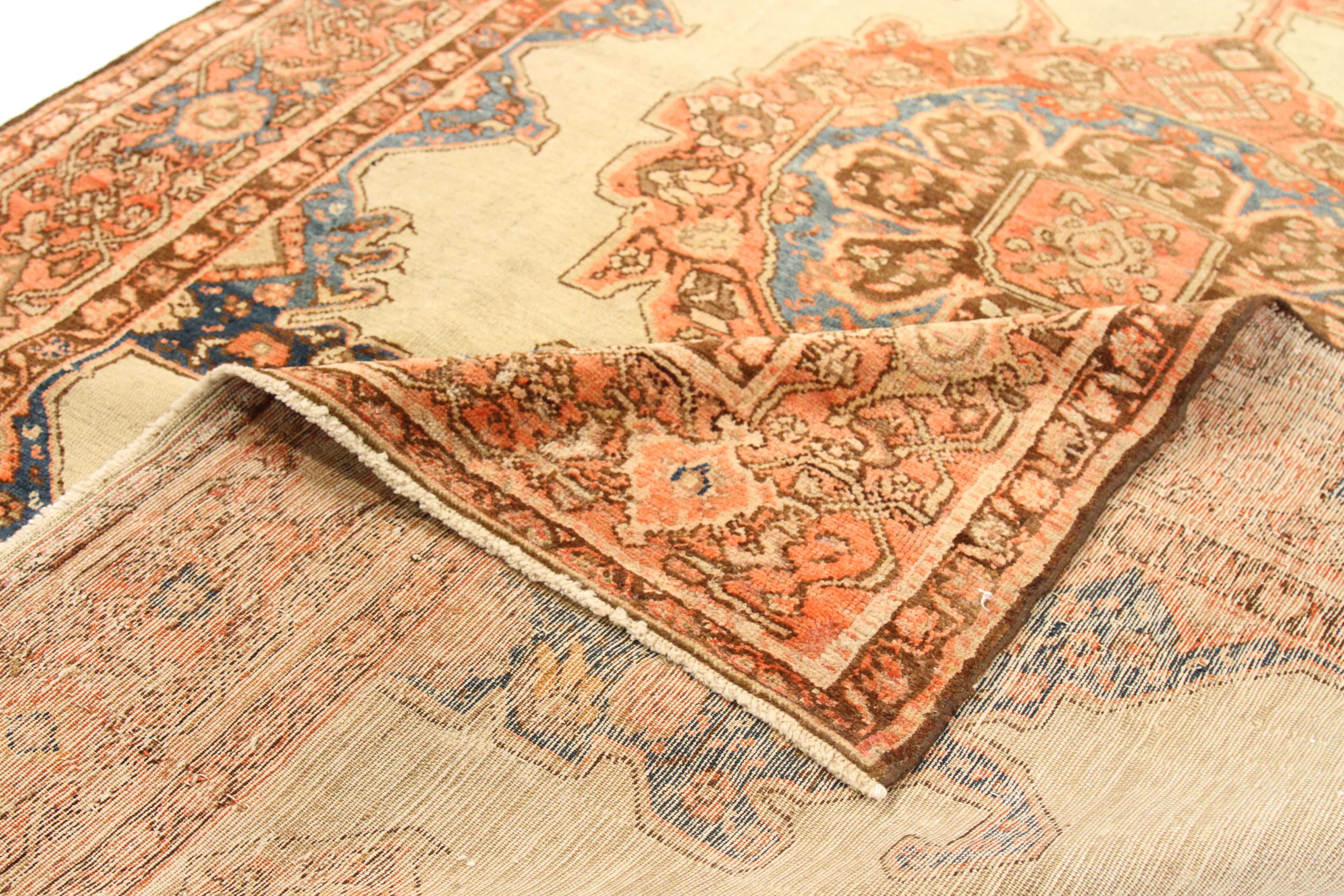 Thumbnail 2 for Antique Persian Traditional Rug 67195