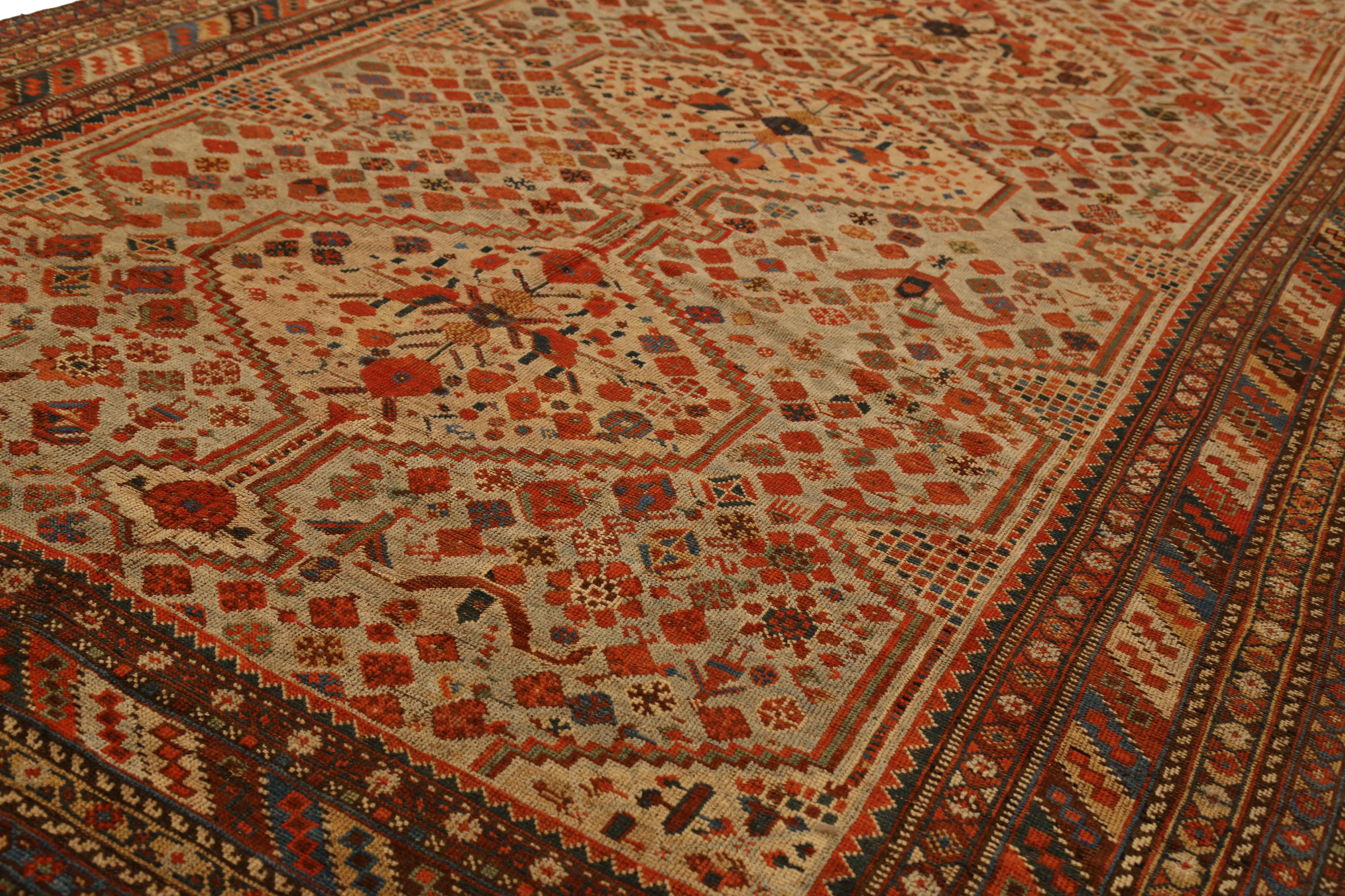 Thumbnail 3 for Antique Persian Shiraz Transitional Rug 11559