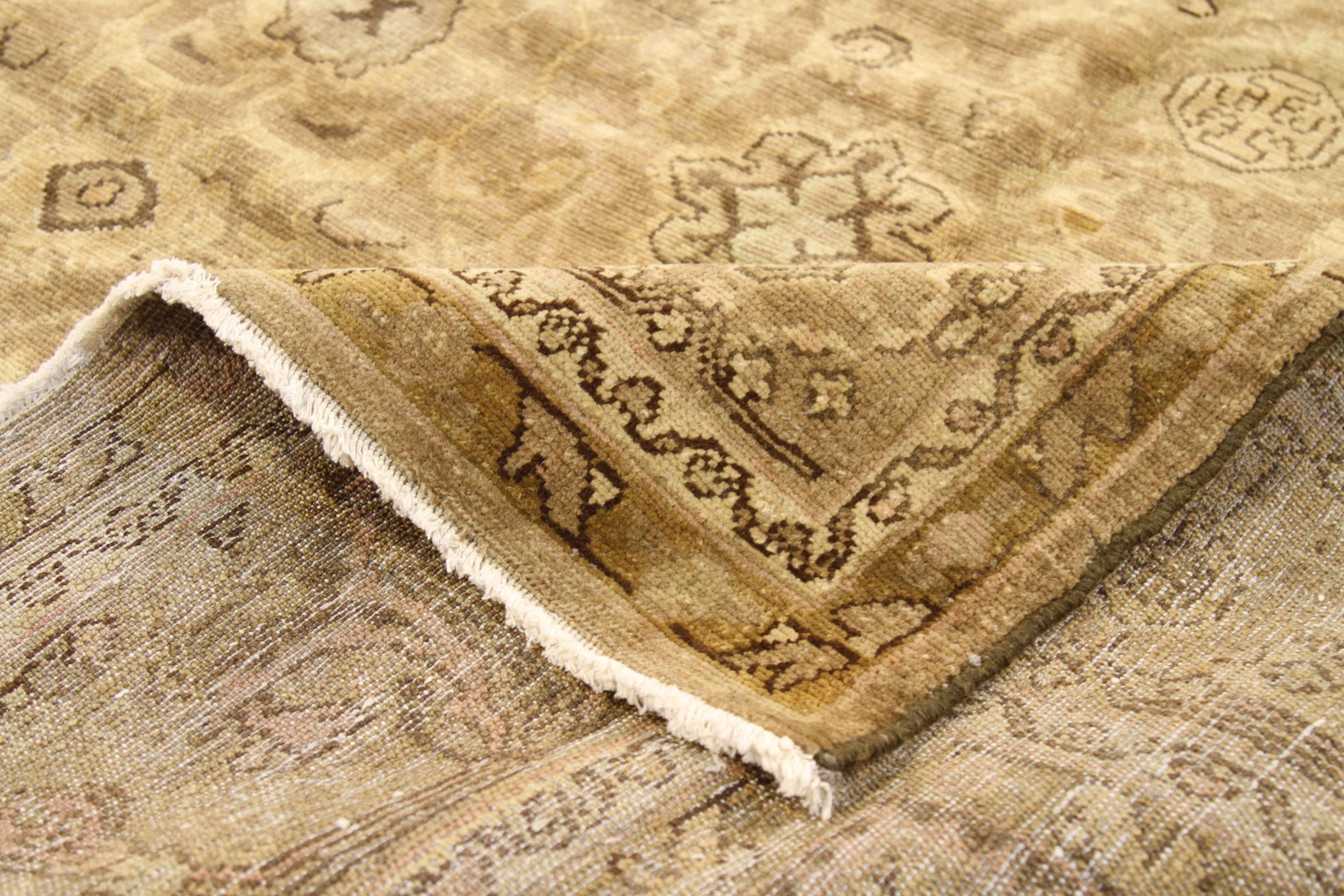 Thumbnail 4 for Antique Persian Malayer Transitional Rug 11573