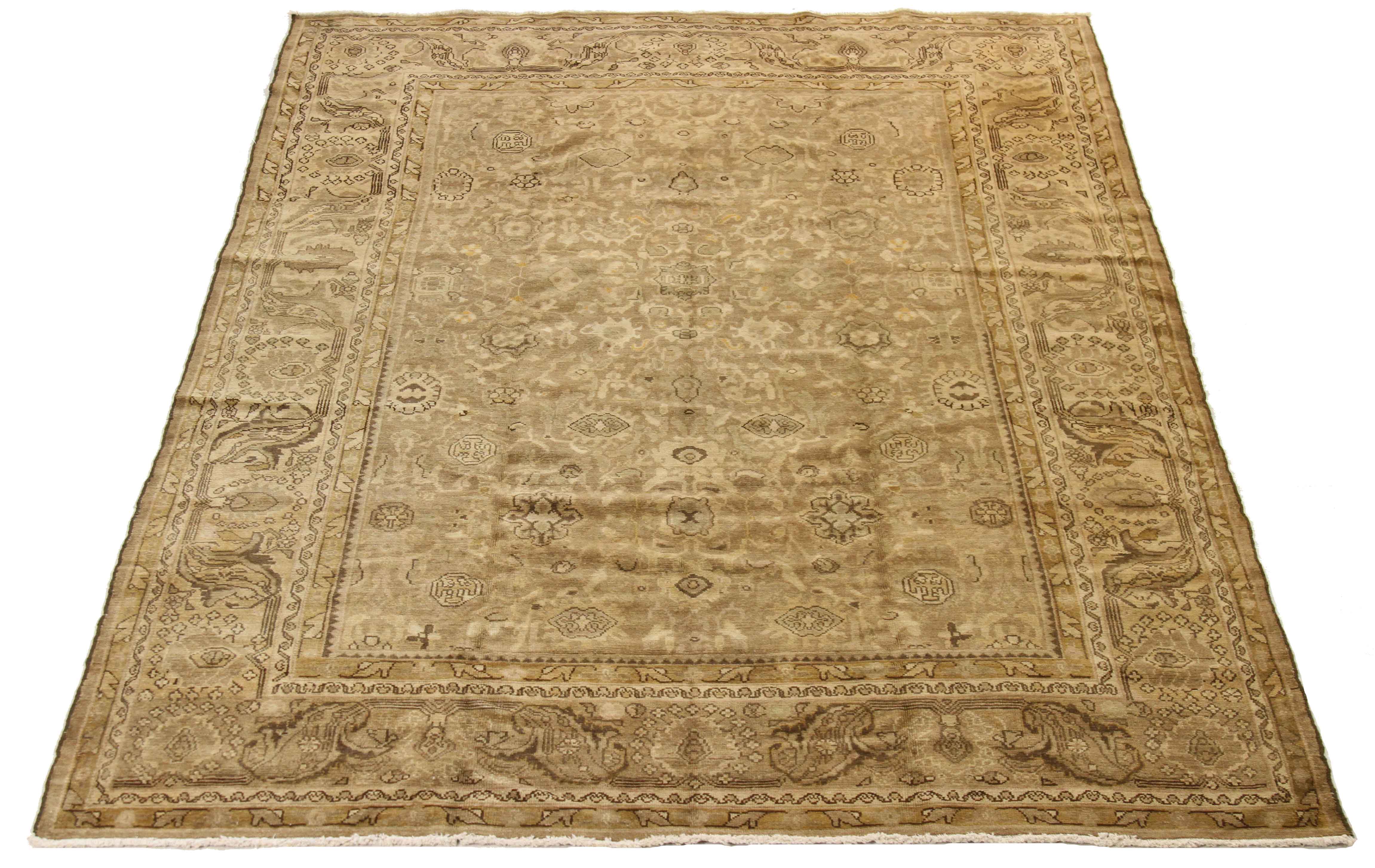 Thumbnail 12 for Antique Persian Malayer Transitional Rug 11573