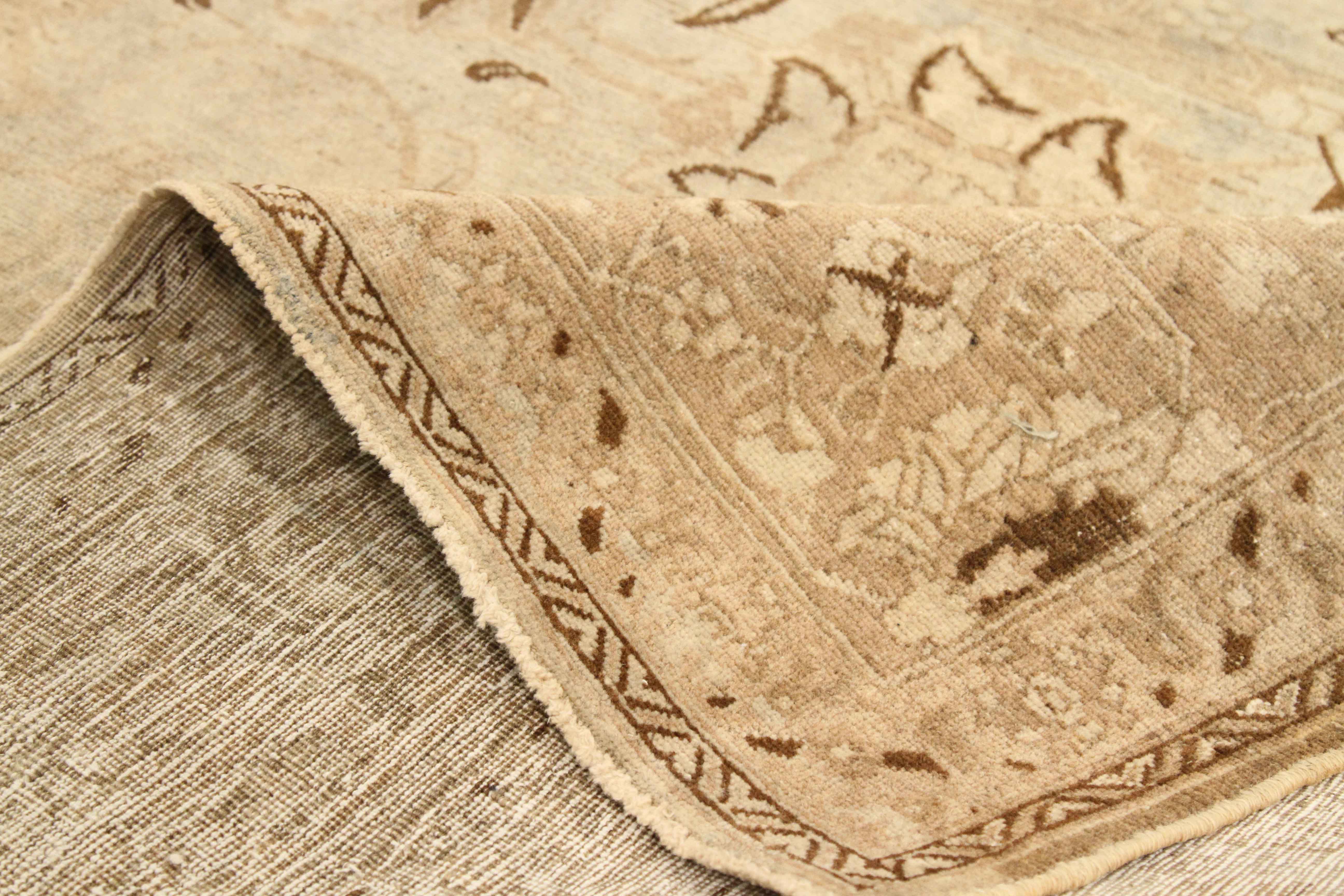 Thumbnail 2 for Antique Persian Tabriz Transitional Rug 67182