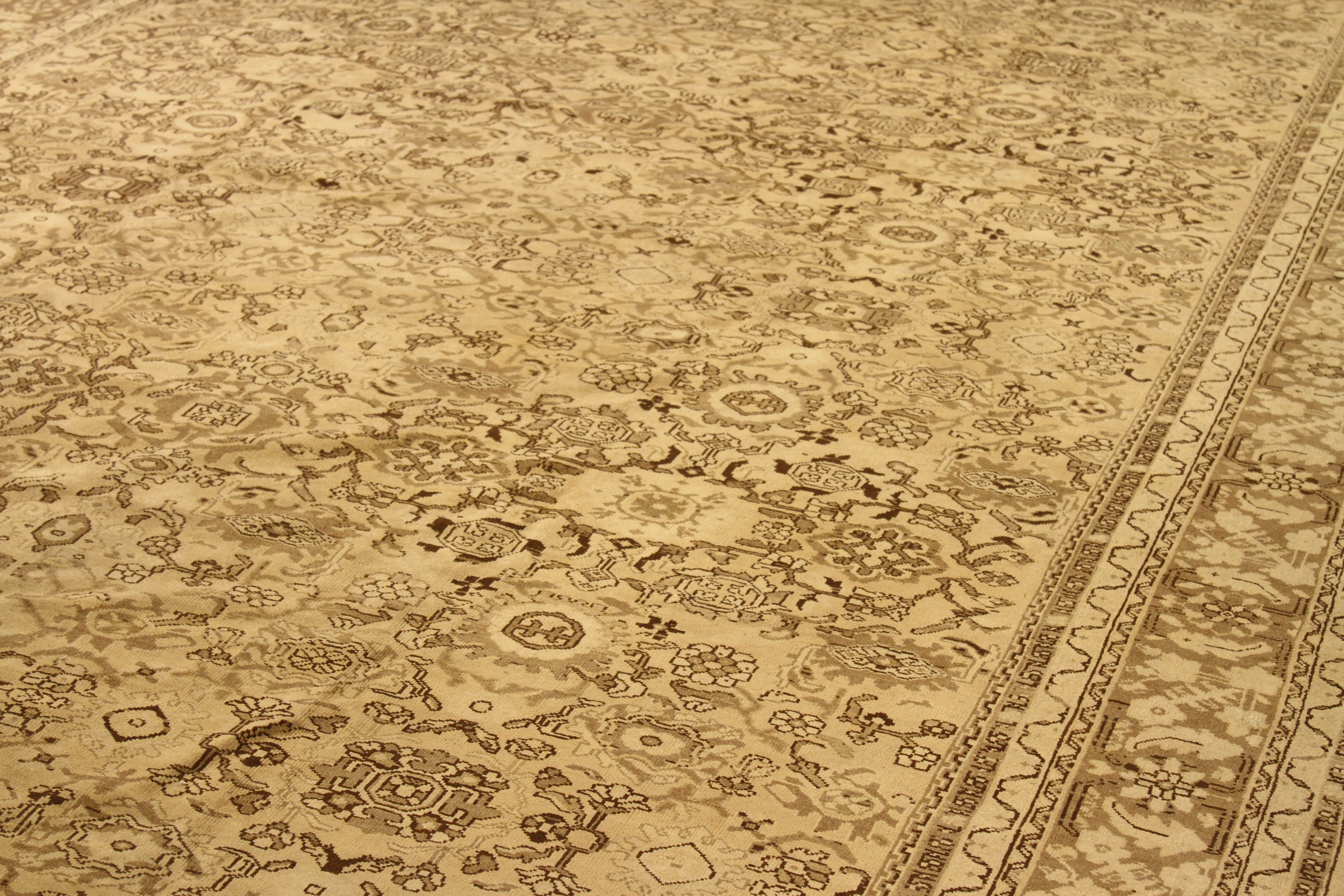 Thumbnail 5 for Antique Persian Malayer Transitional Rug 11787