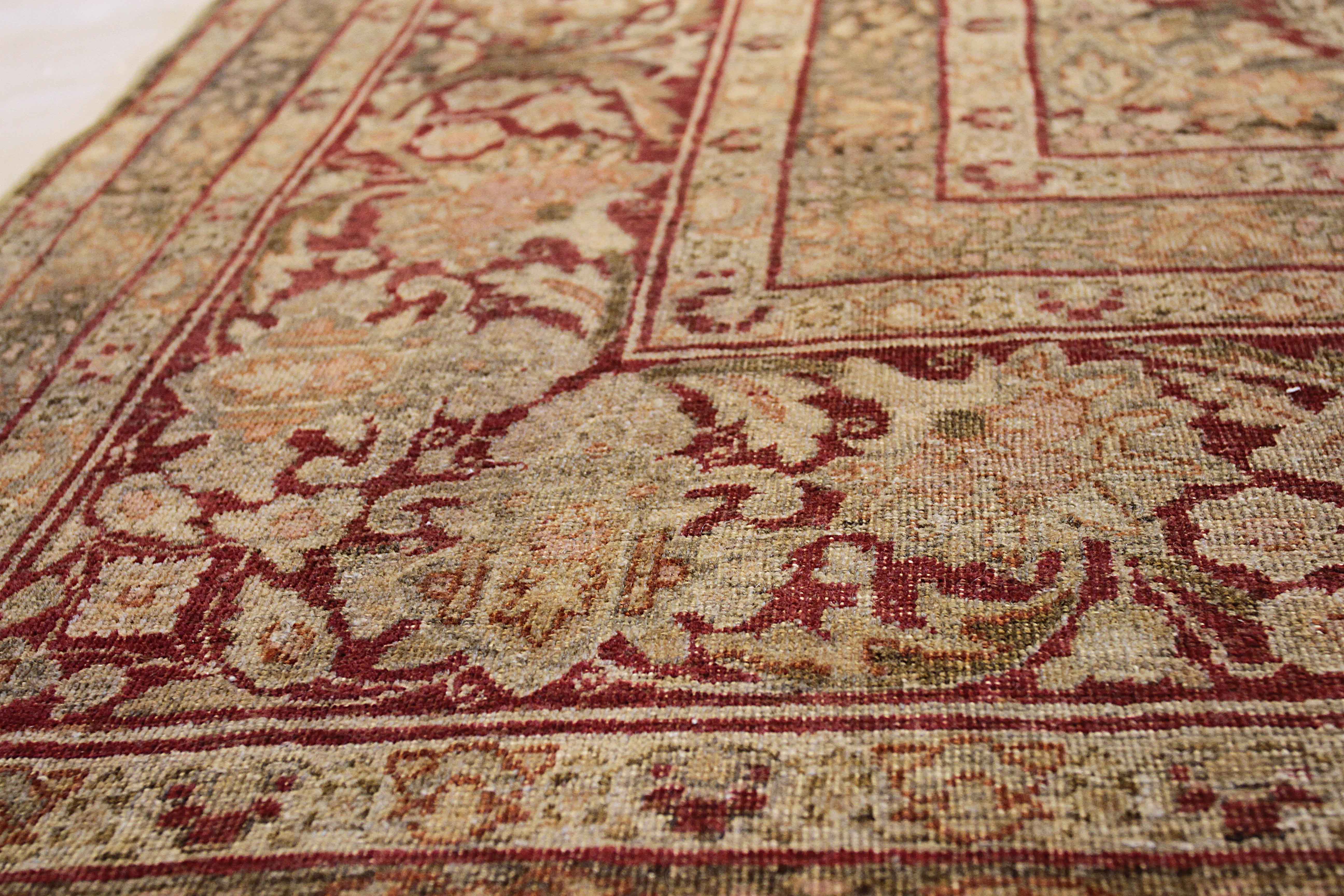 Thumbnail 10 for Antique Persian Yazd Transitional Rug 11721