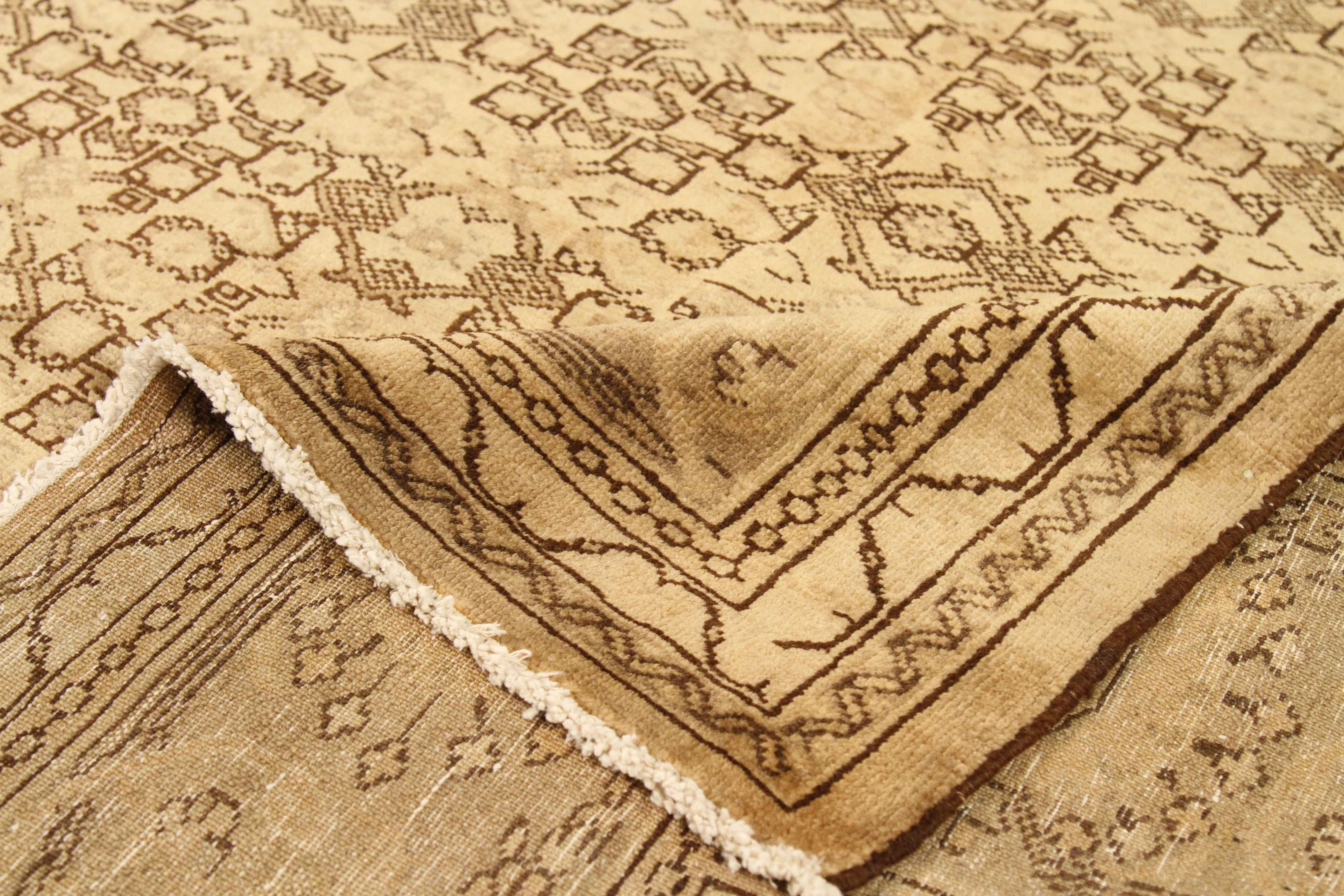 Thumbnail 10 for Antique Persian Malayer Transitional Rug 11788