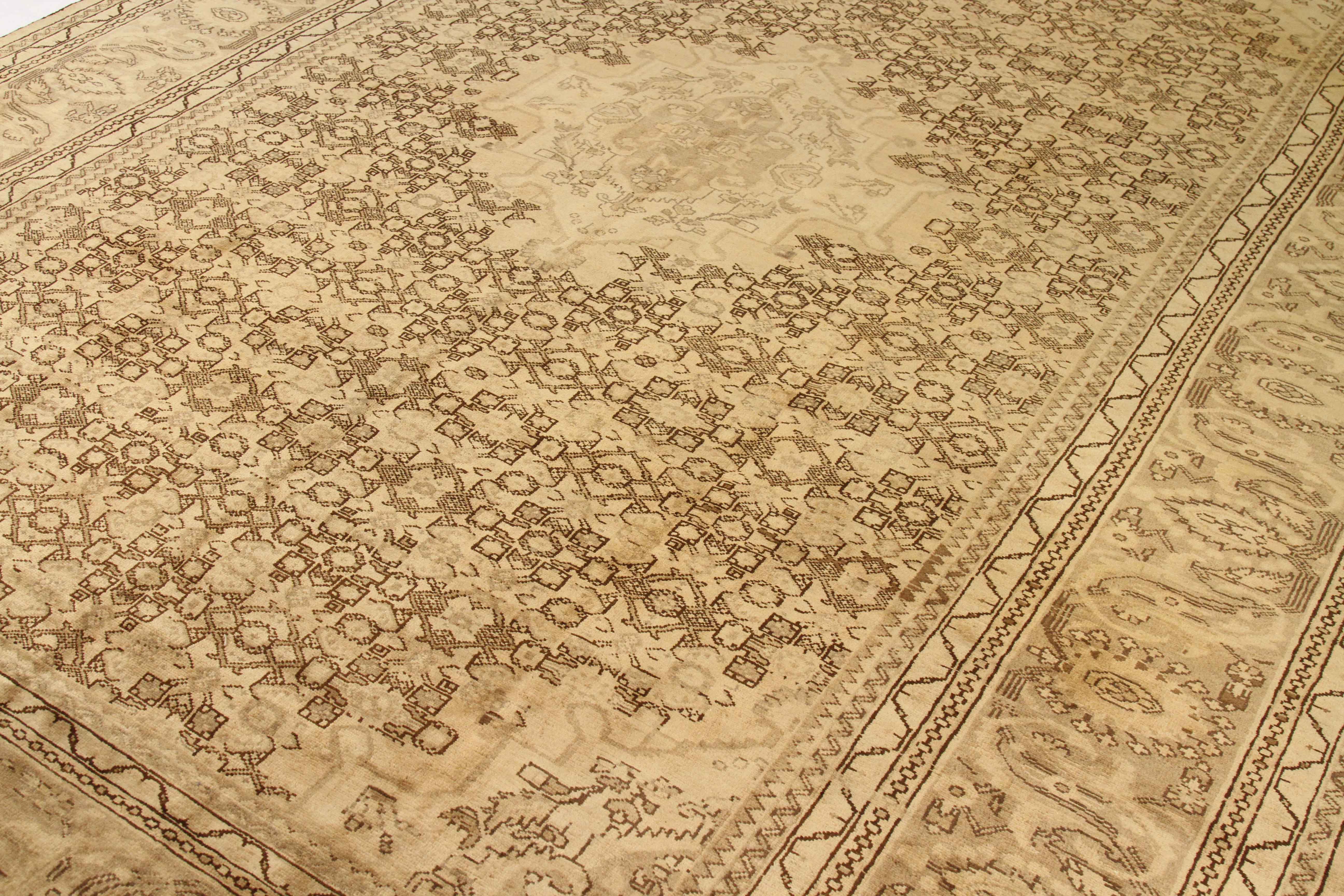 Thumbnail 2 for Antique Persian Malayer Transitional Rug 11788