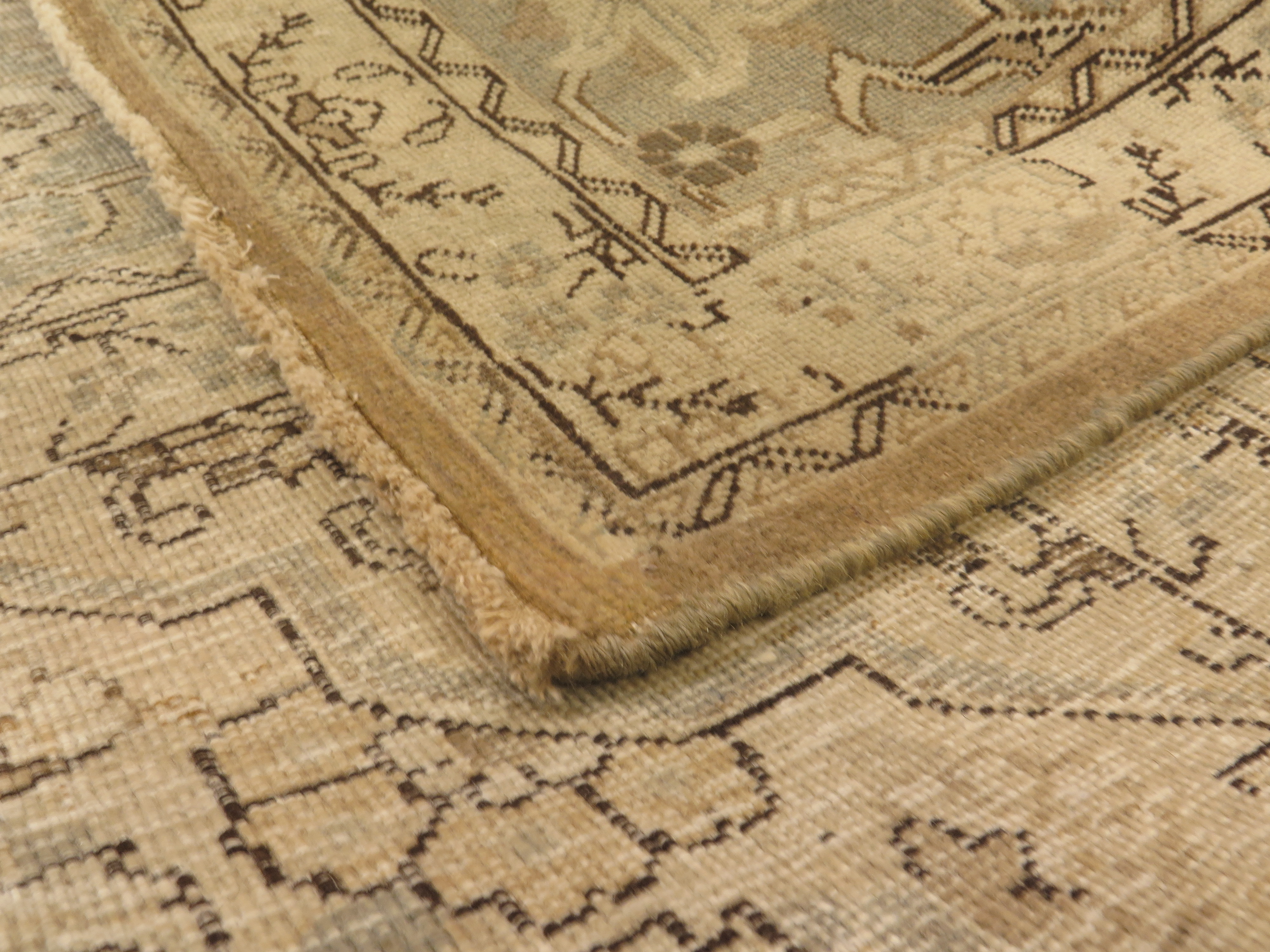 Thumbnail 3 for Antique Persian Tabriz Transitional Rug 11722