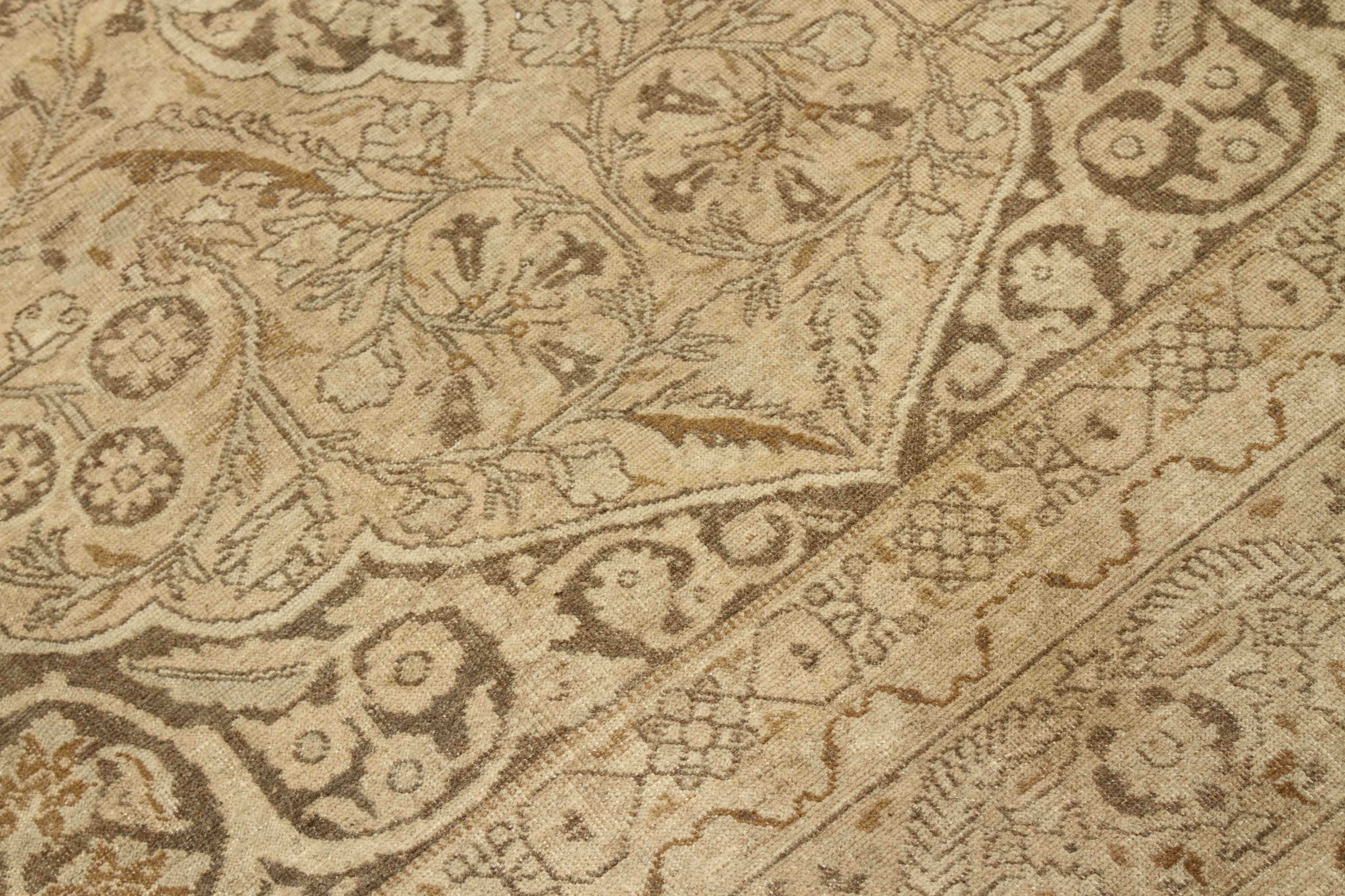 Thumbnail 3 for Antique Persian Tabriz Transitional Rug 11723