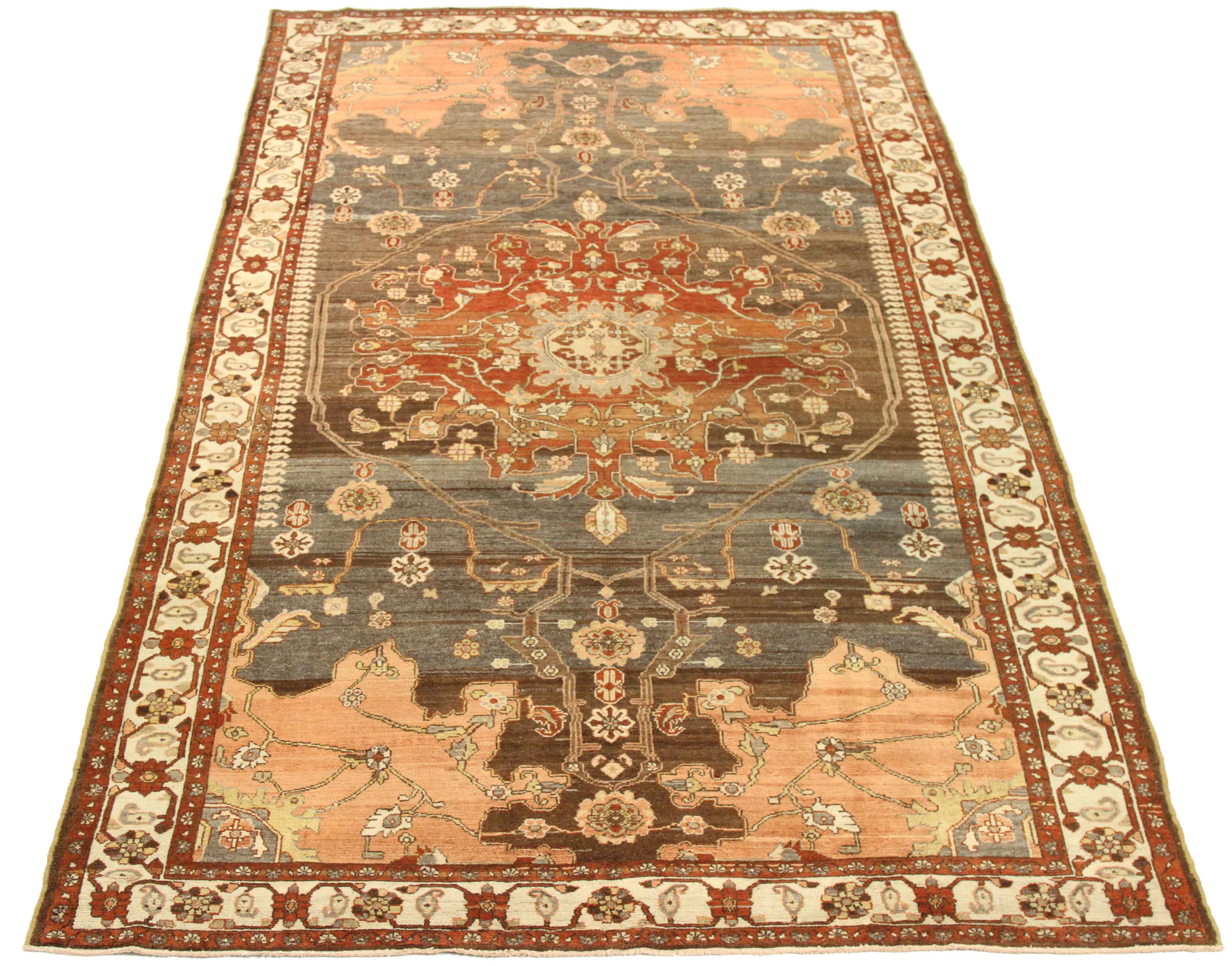 Thumbnail 14 for Antique Persian Malayer Transitional Rug 67187