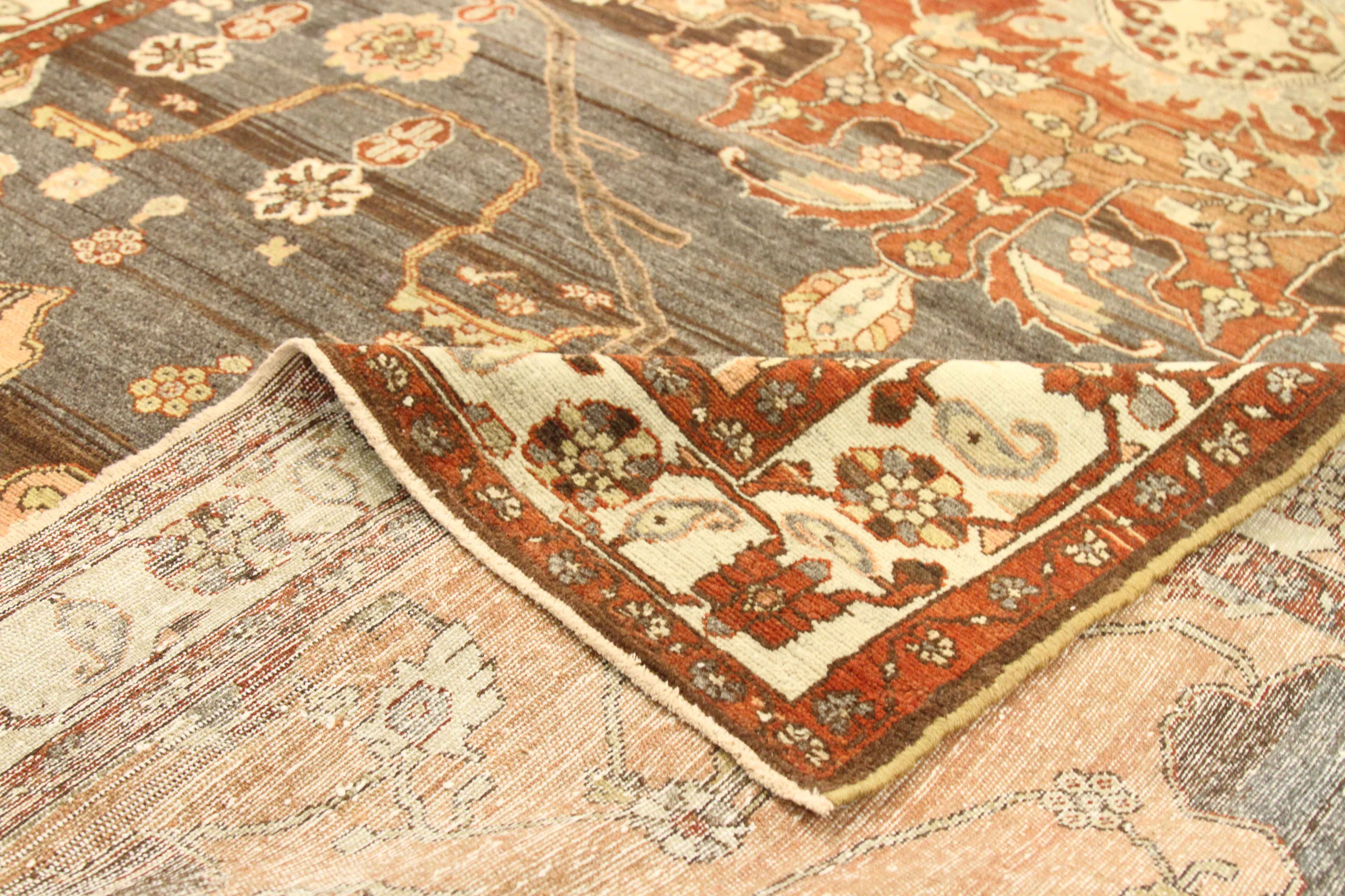 Thumbnail 2 for Antique Persian Malayer Transitional Rug 67187