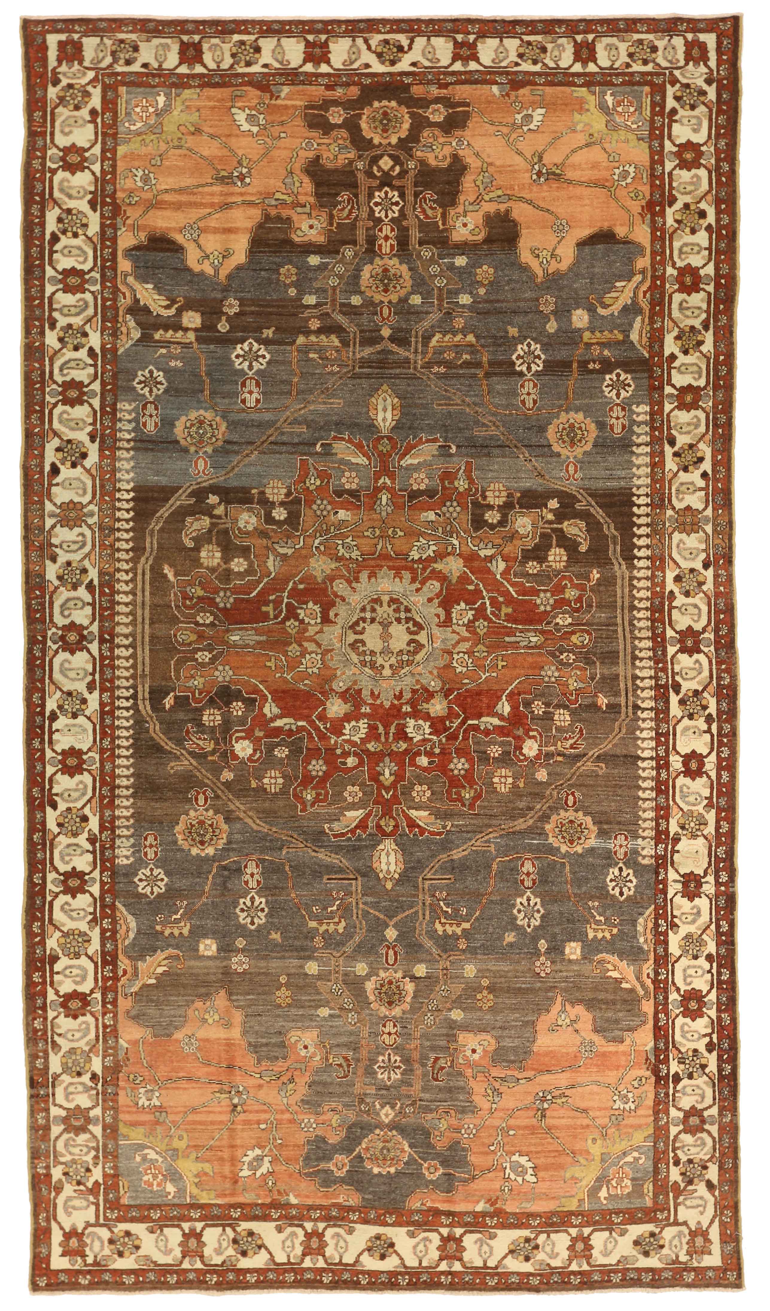 Thumbnail 3 for Antique Persian Malayer Transitional Rug 67187