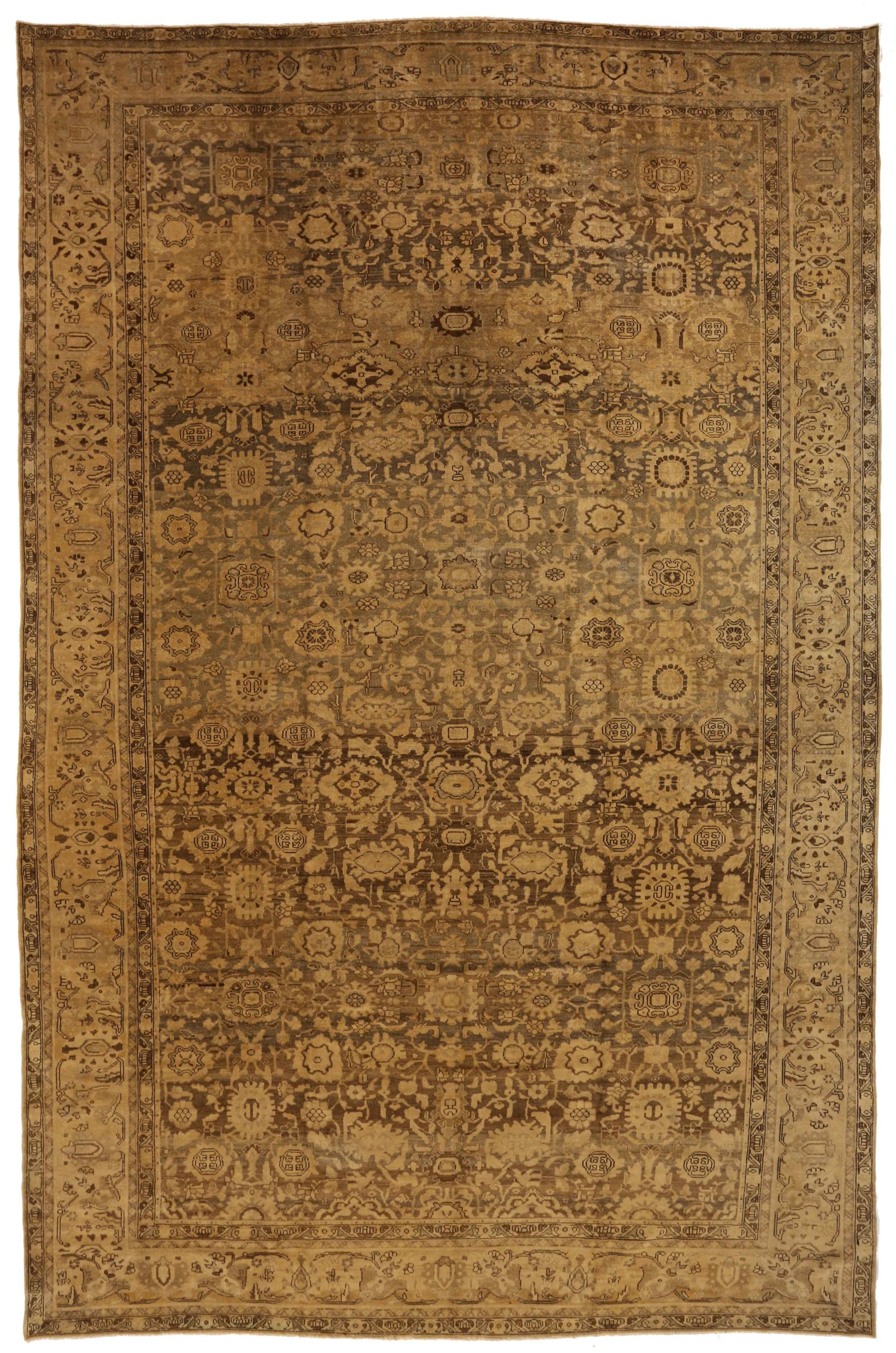 Thumbnail 12 for Antique Persian Malayer Transitional Rug 11789