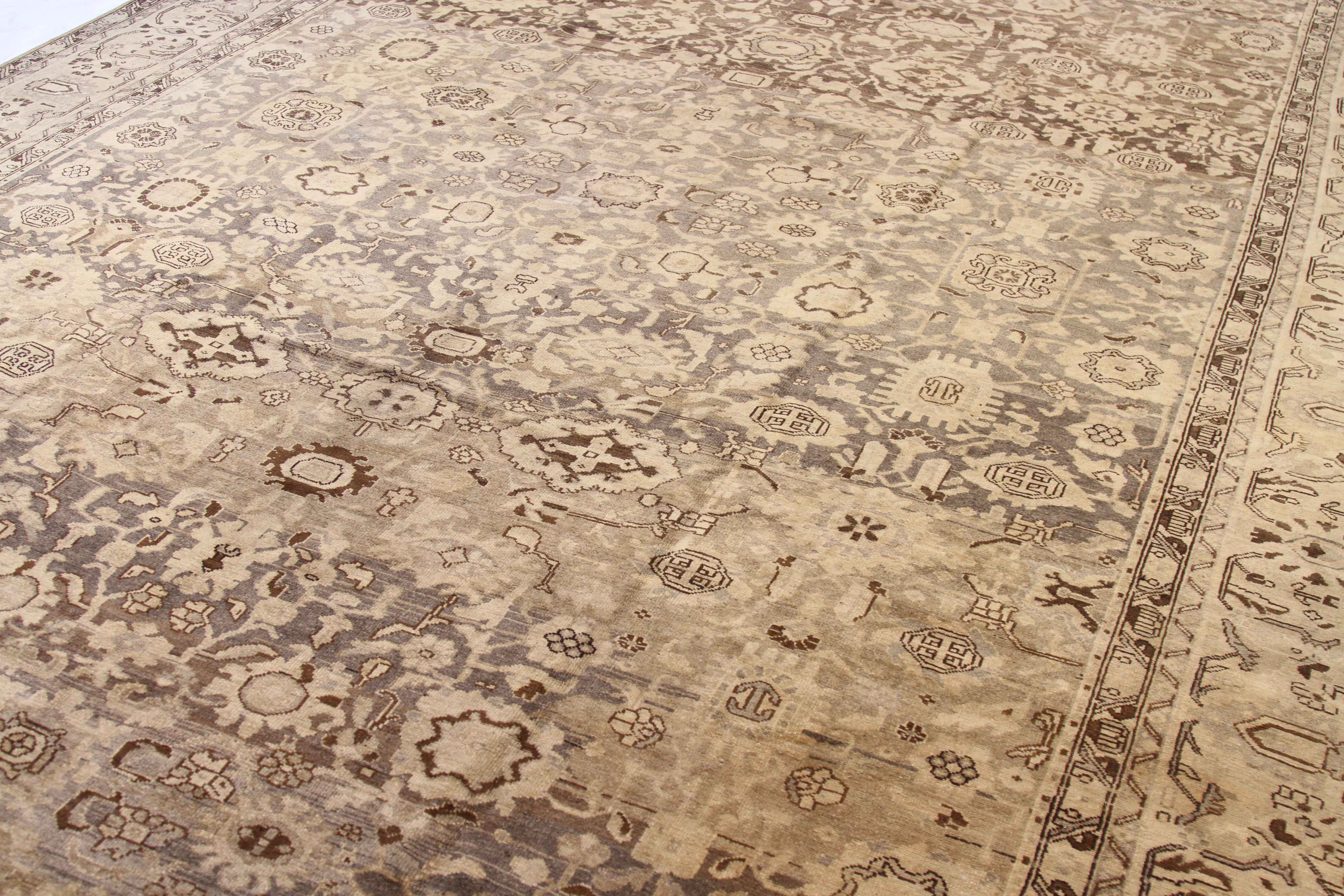 Thumbnail 2 for Antique Persian Malayer Transitional Rug 11789