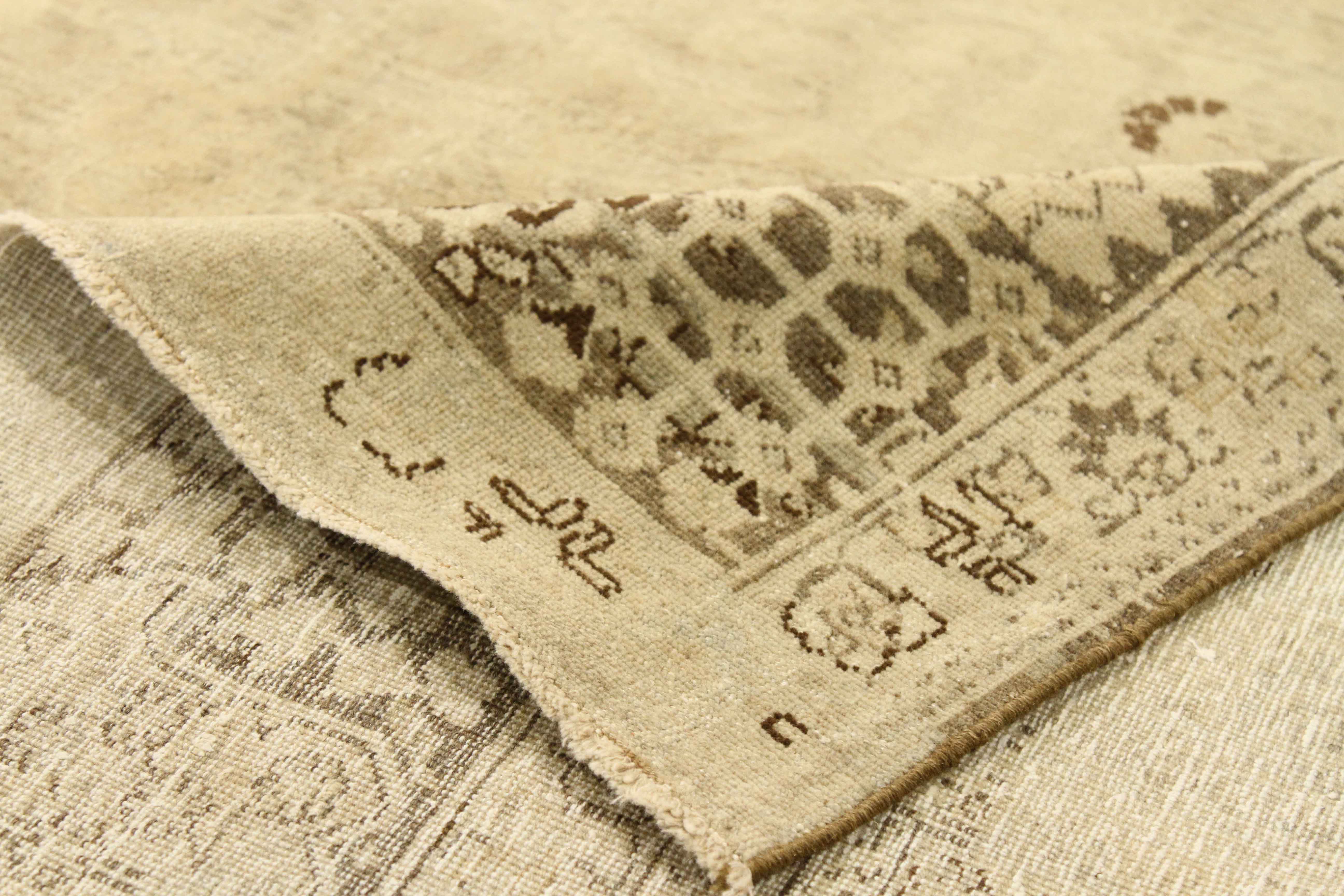 Thumbnail 2 for Antique Persian Tabriz Transitional Rug 67188