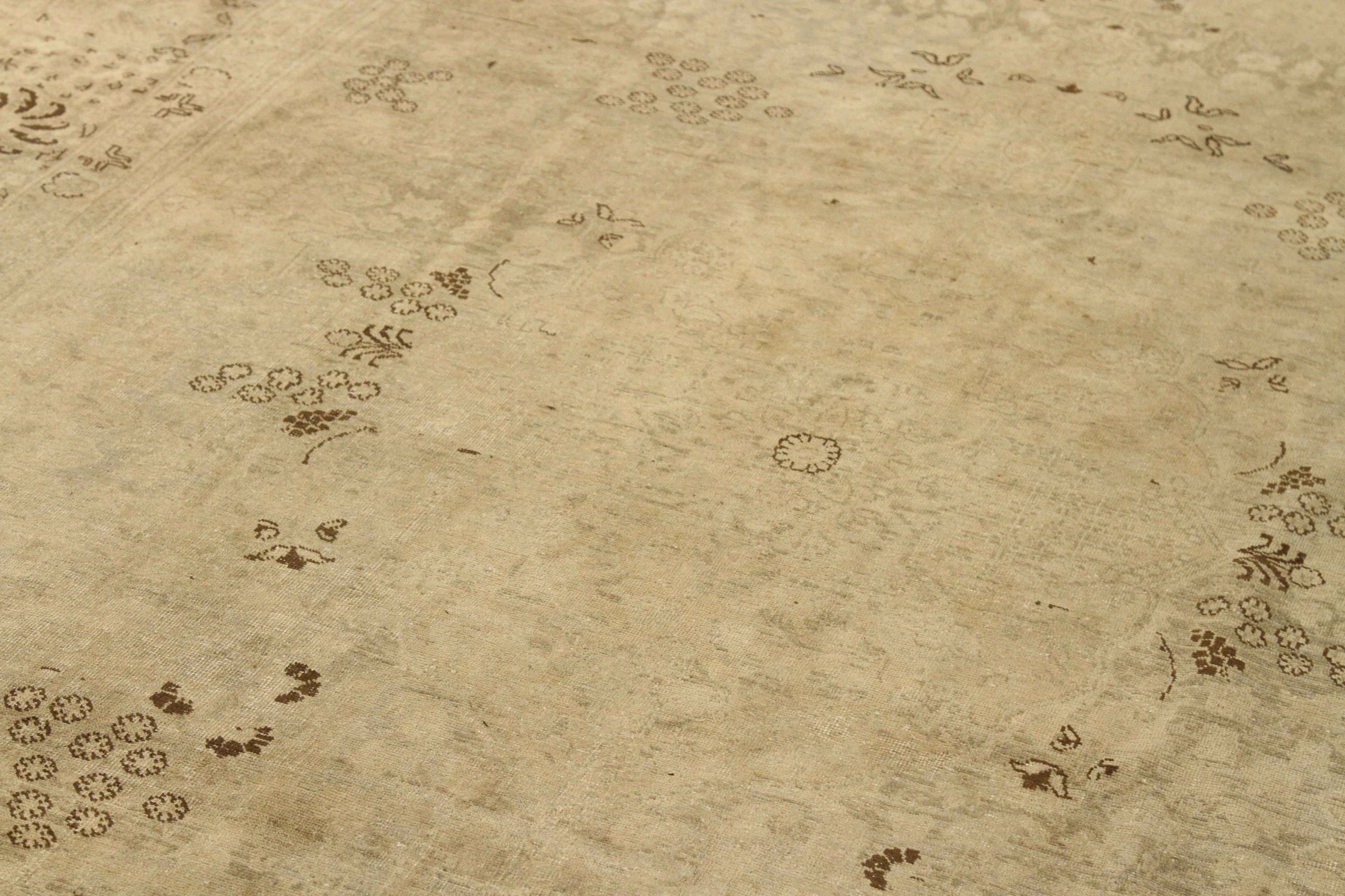 Thumbnail 3 for Antique Persian Tabriz Transitional Rug 67188