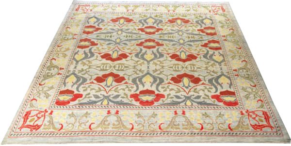 Thumbnail 8 for Persian Sultanabad Transitional Rug 88234