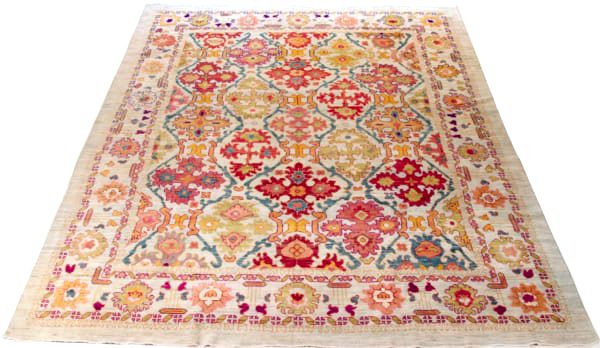 Thumbnail 14 for Persian Sultanabad Transitional Rug 88238