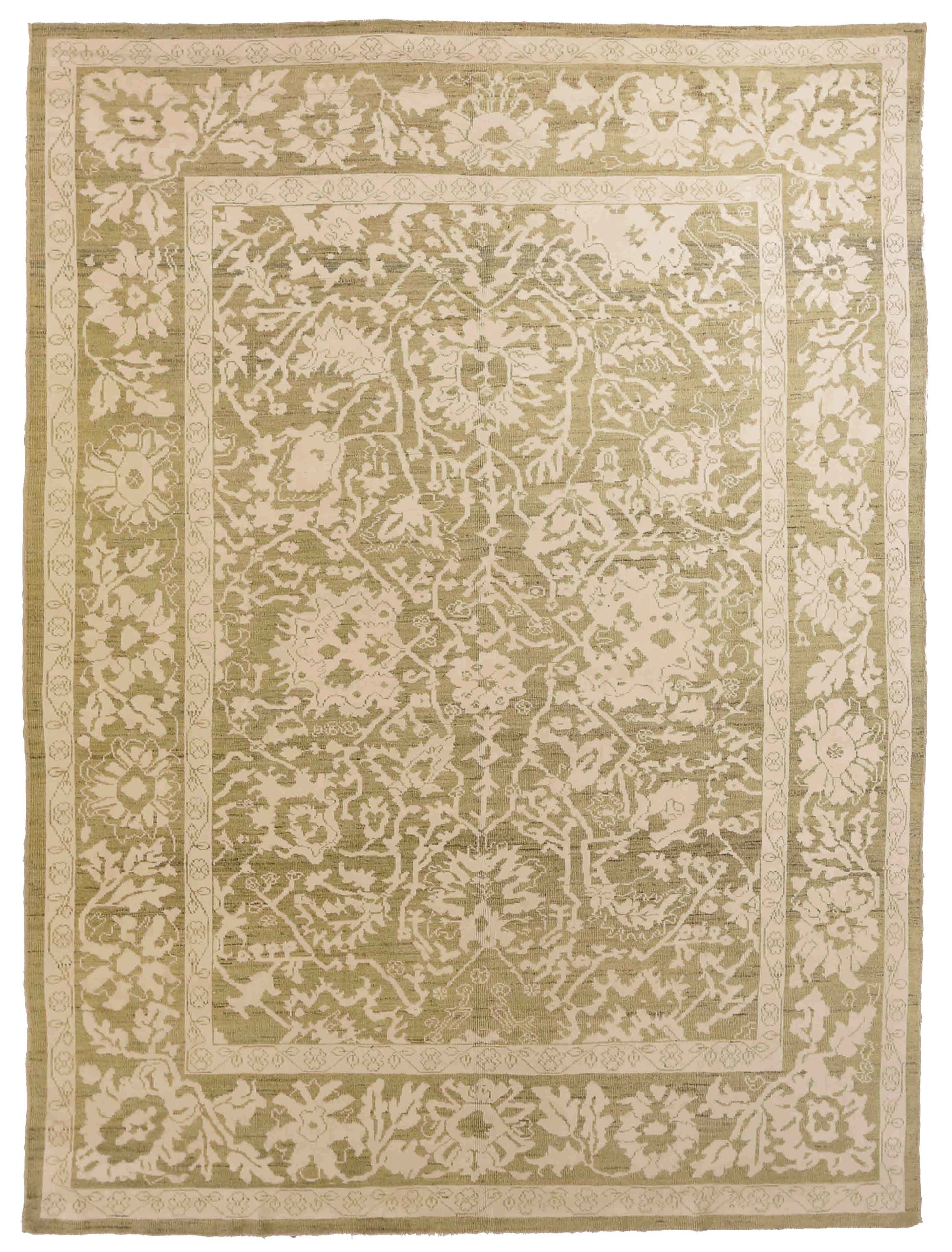 Thumbnail 3 for Persian Oushak Transitional Rug 67681