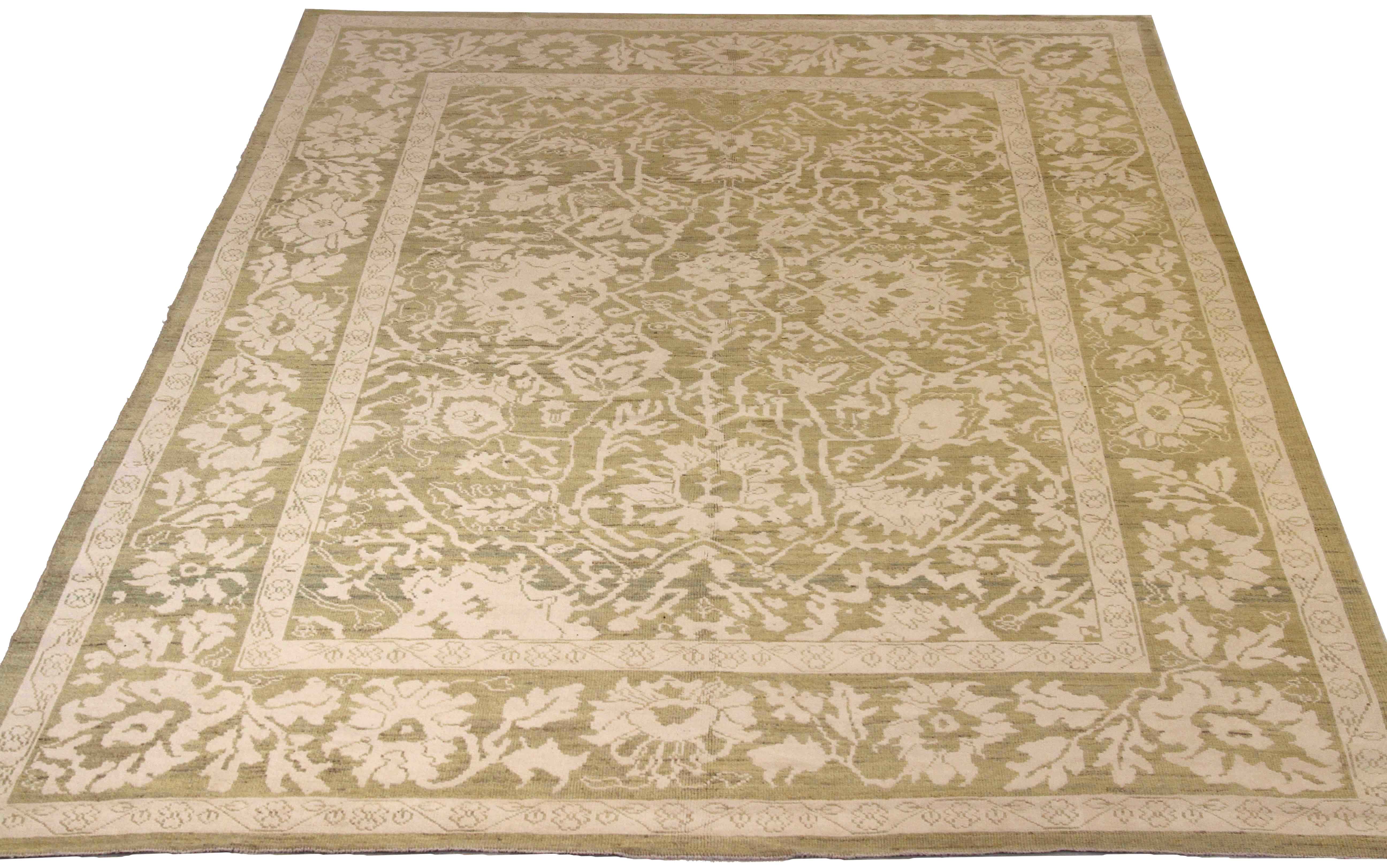 Thumbnail 15 for Persian Oushak Transitional Rug 67681