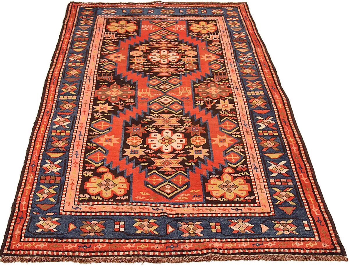 Thumbnail 13 for Antique Russia Karabagh Transitional Rug 72560