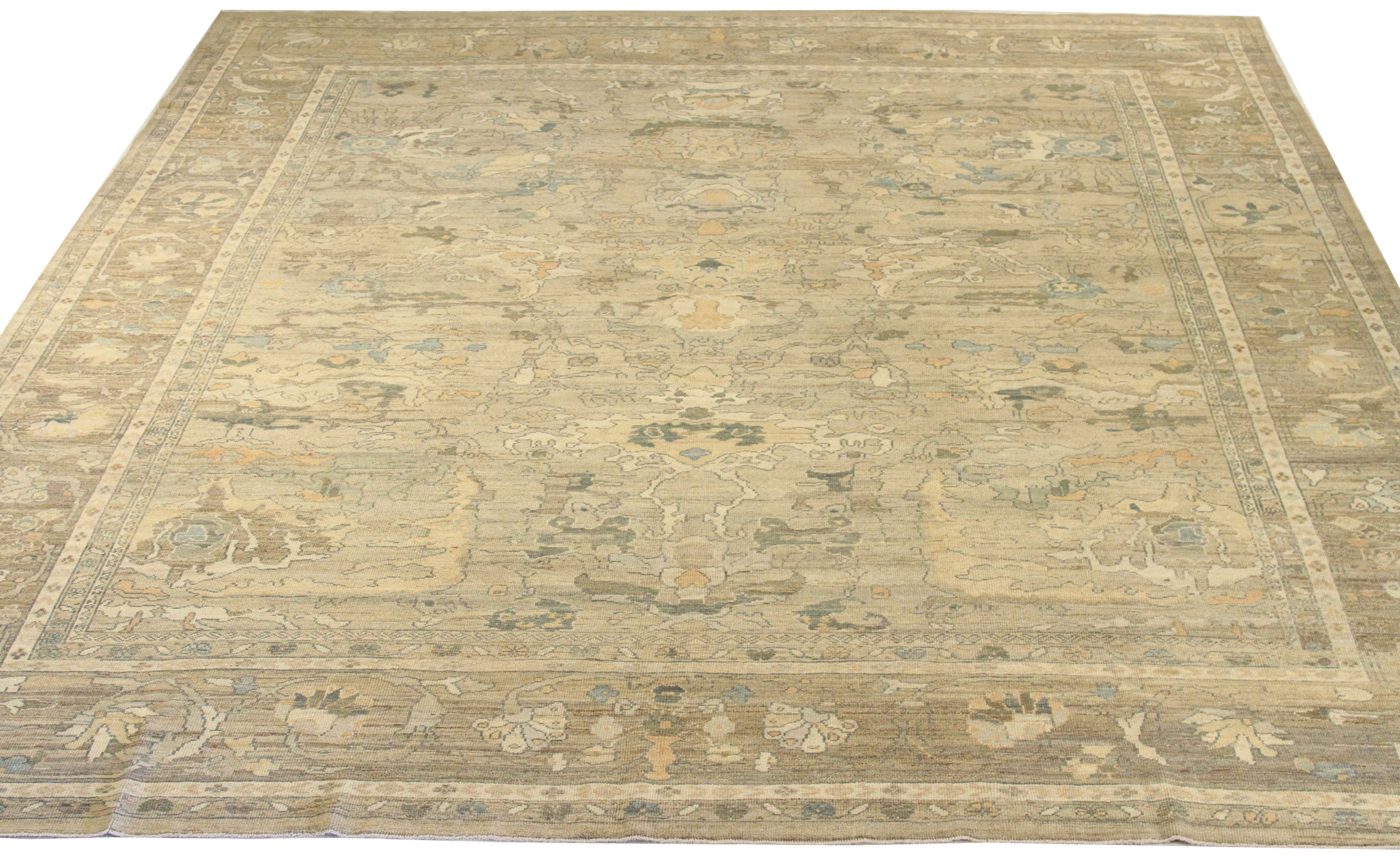 Thumbnail 10 for Persian Oushak Transitional Rug 67674