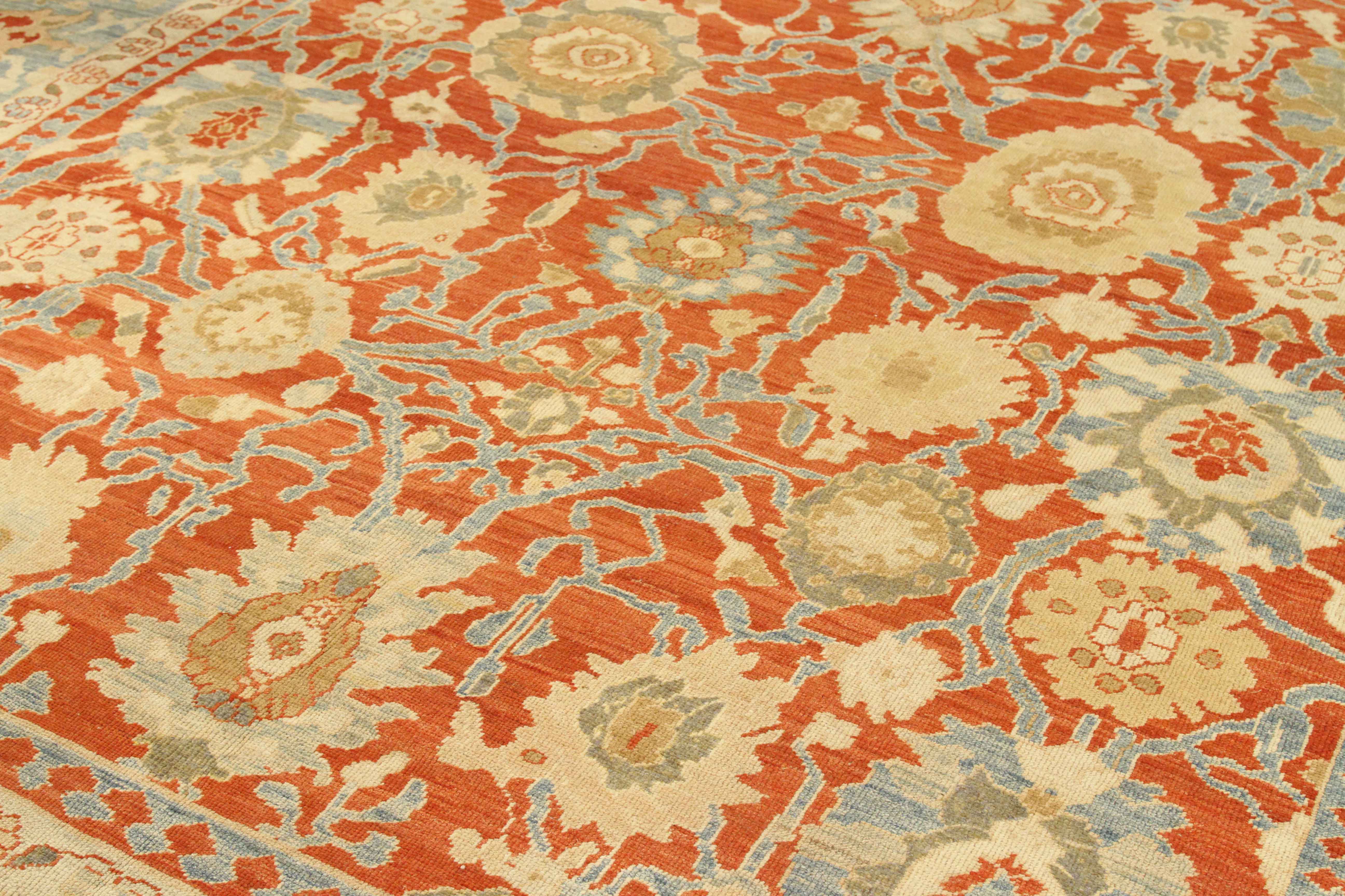 Thumbnail 5 for Persian Oushak Traditional Rug 67675