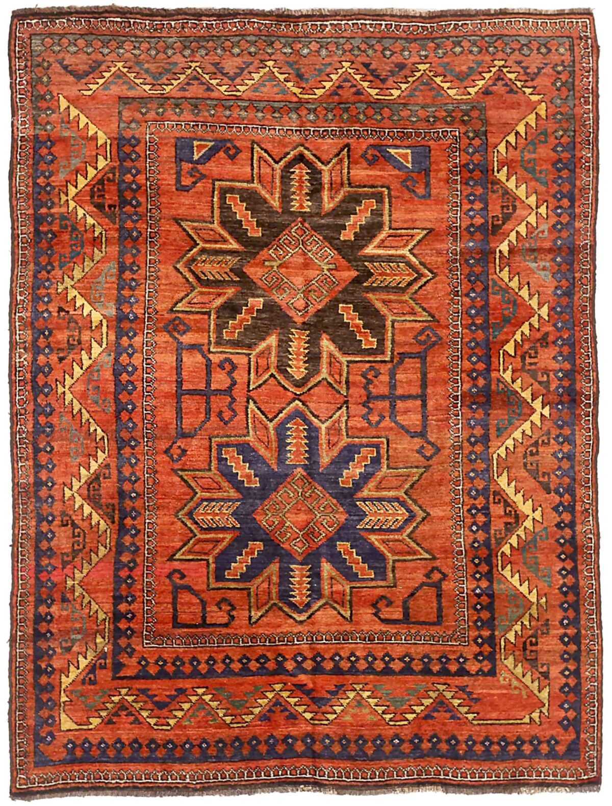 Thumbnail 13 for Antique Russia Traditional Rug 72568