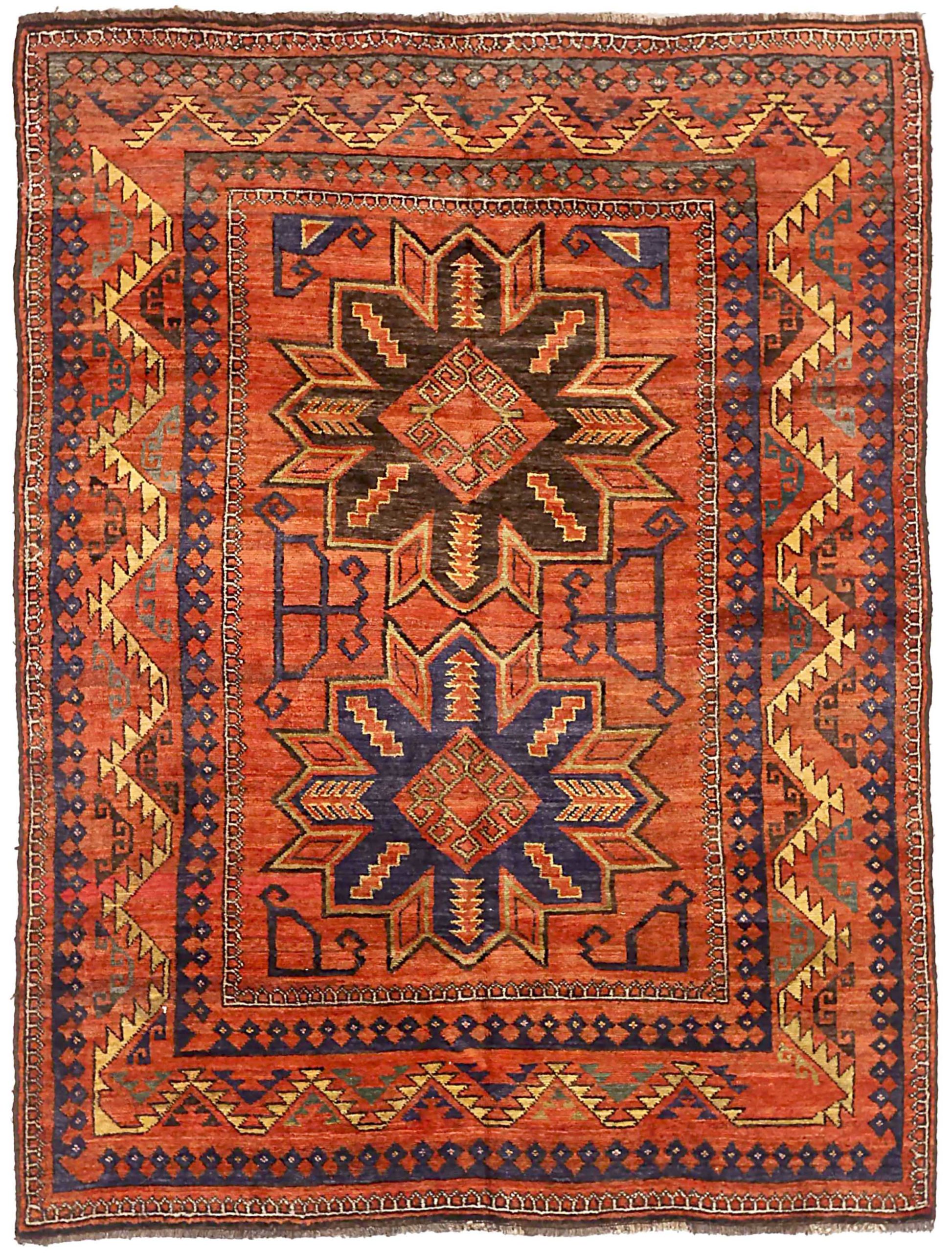 Thumbnail 7 for Antique Russia Traditional Rug 72568
