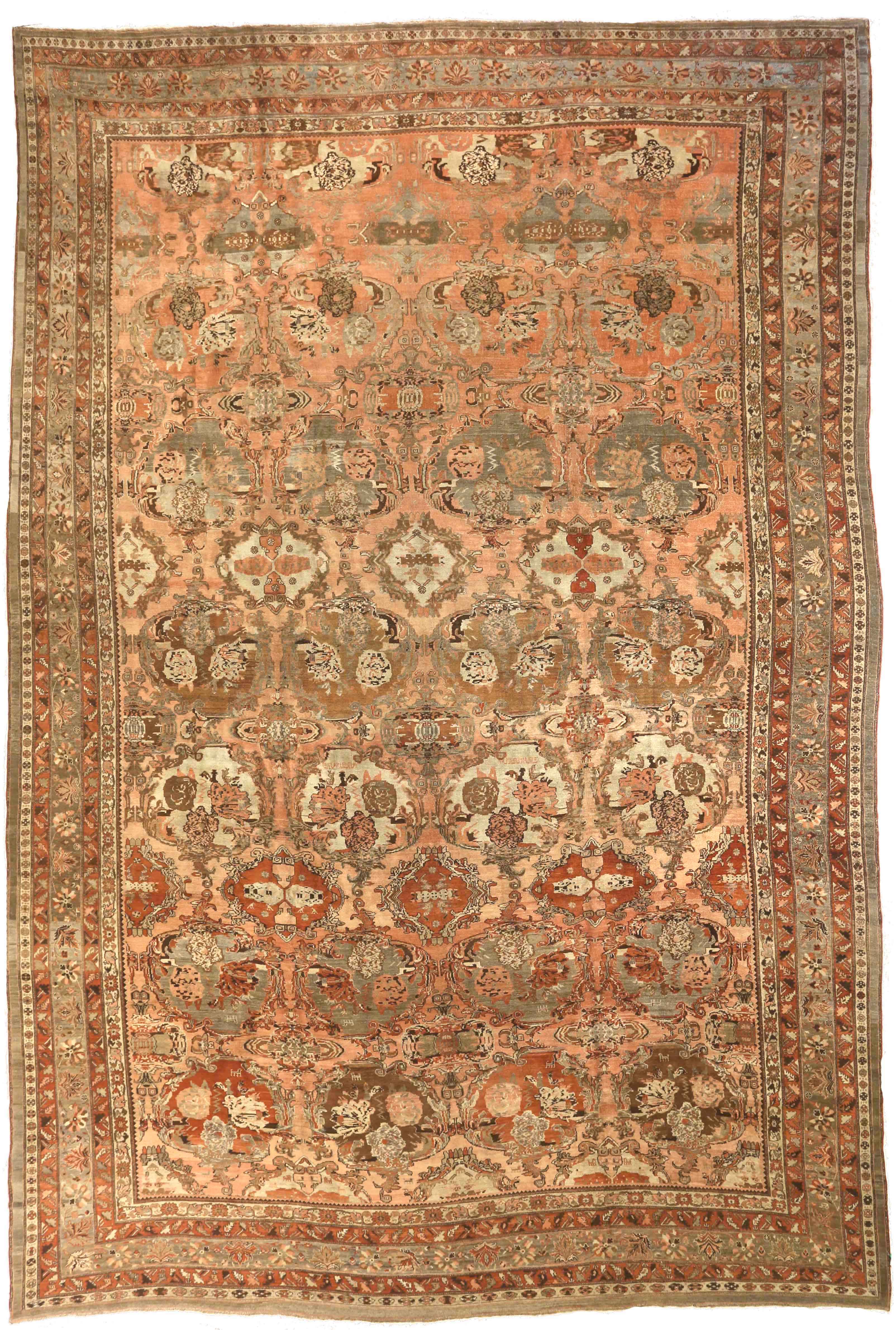 Thumbnail 6 for Antique Persian Bijar Transitional Rug 11735