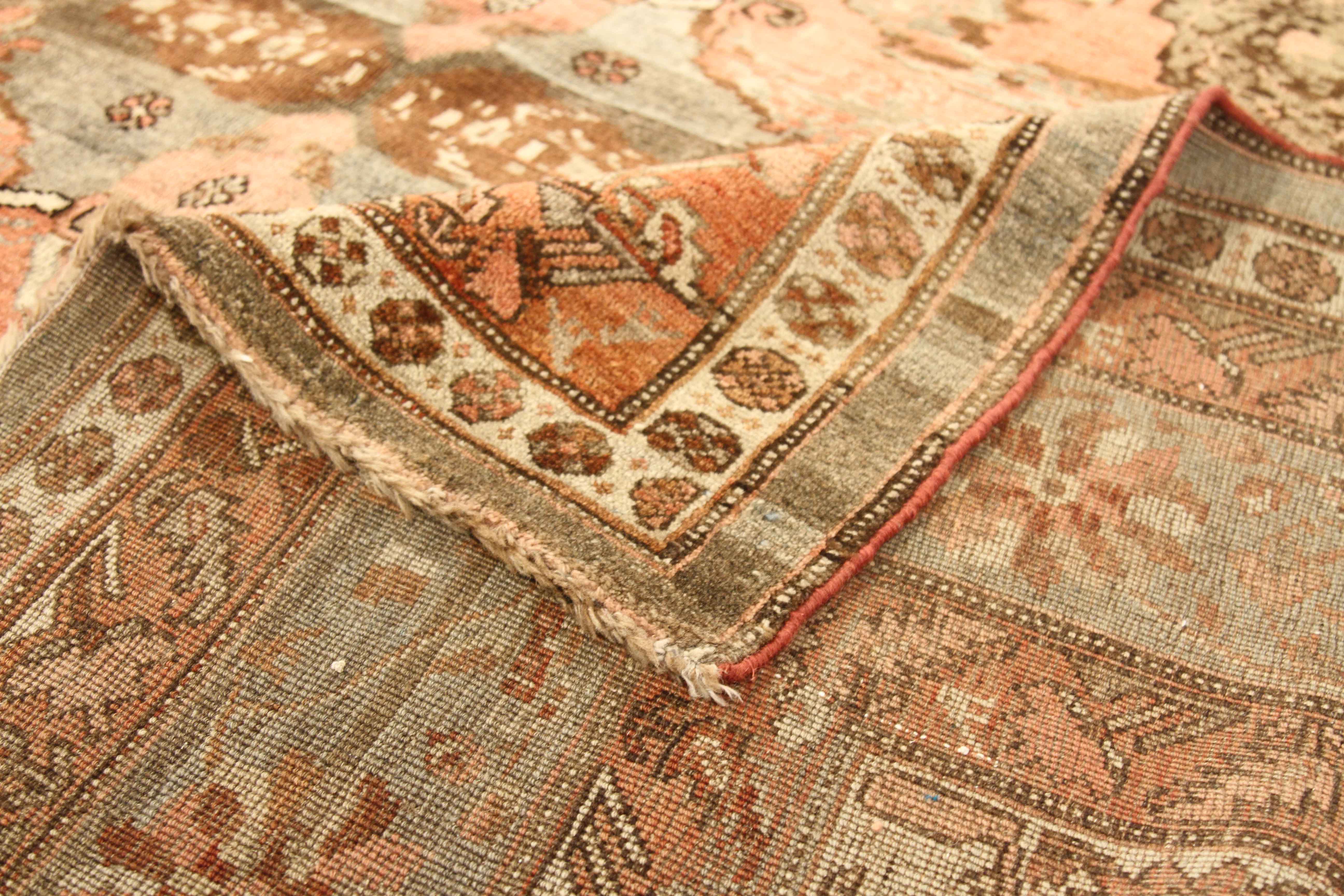 Thumbnail 14 for Antique Persian Bijar Transitional Rug 11735