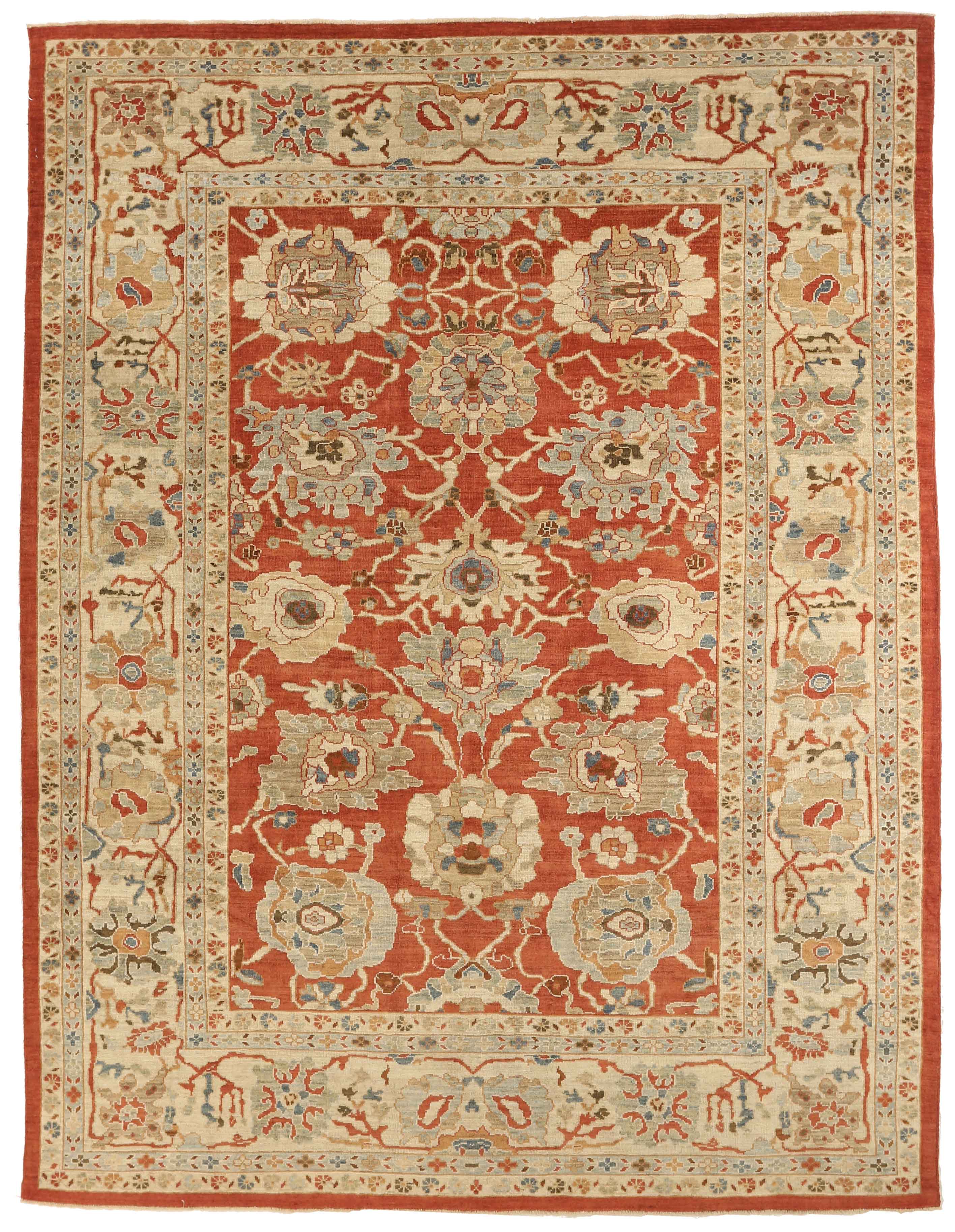 Thumbnail 11 for Persian Sultanabad Traditional Rug 67656