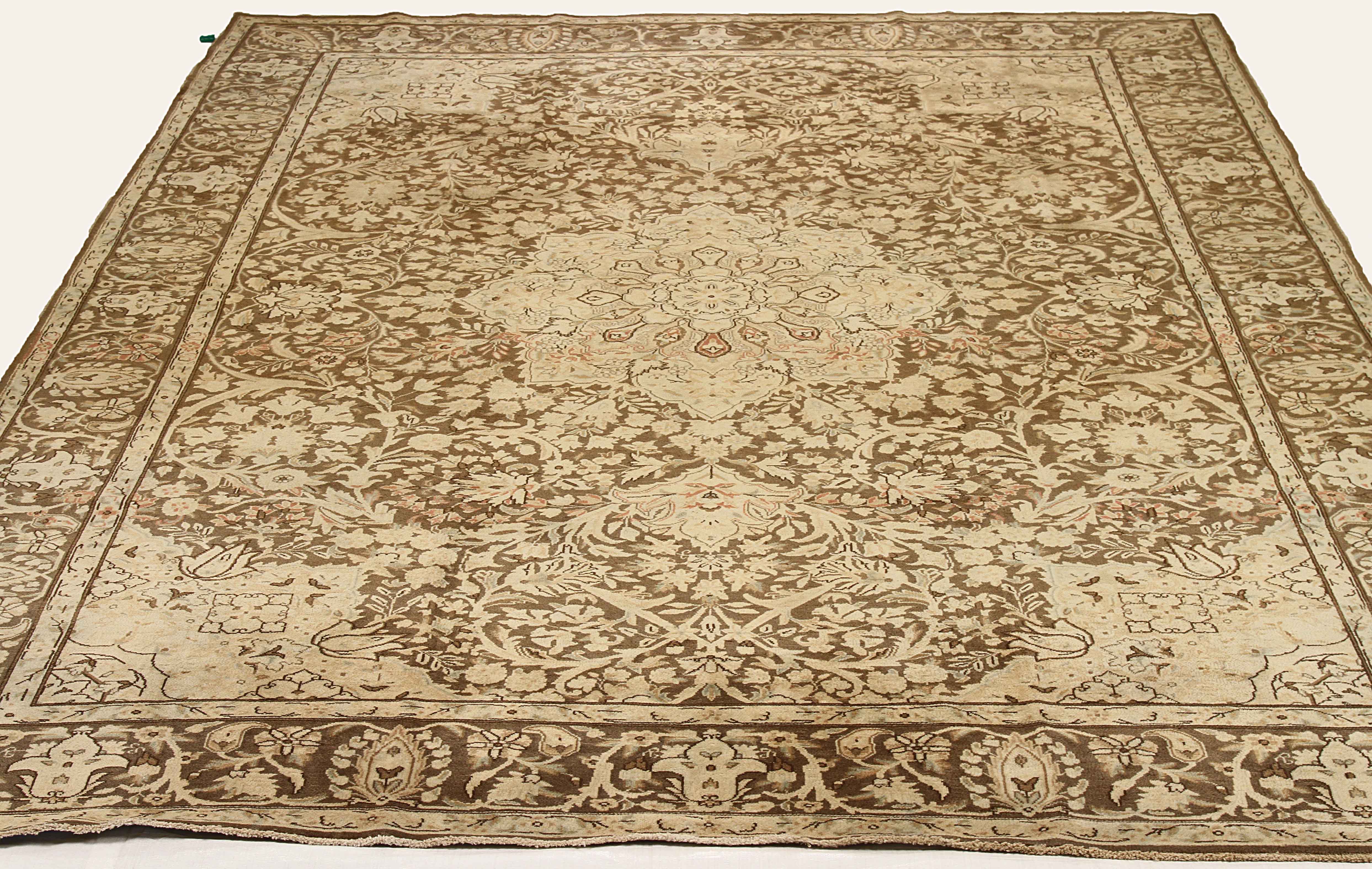 Thumbnail 2 for Antique Persian Kerman Transitional Rug 11737