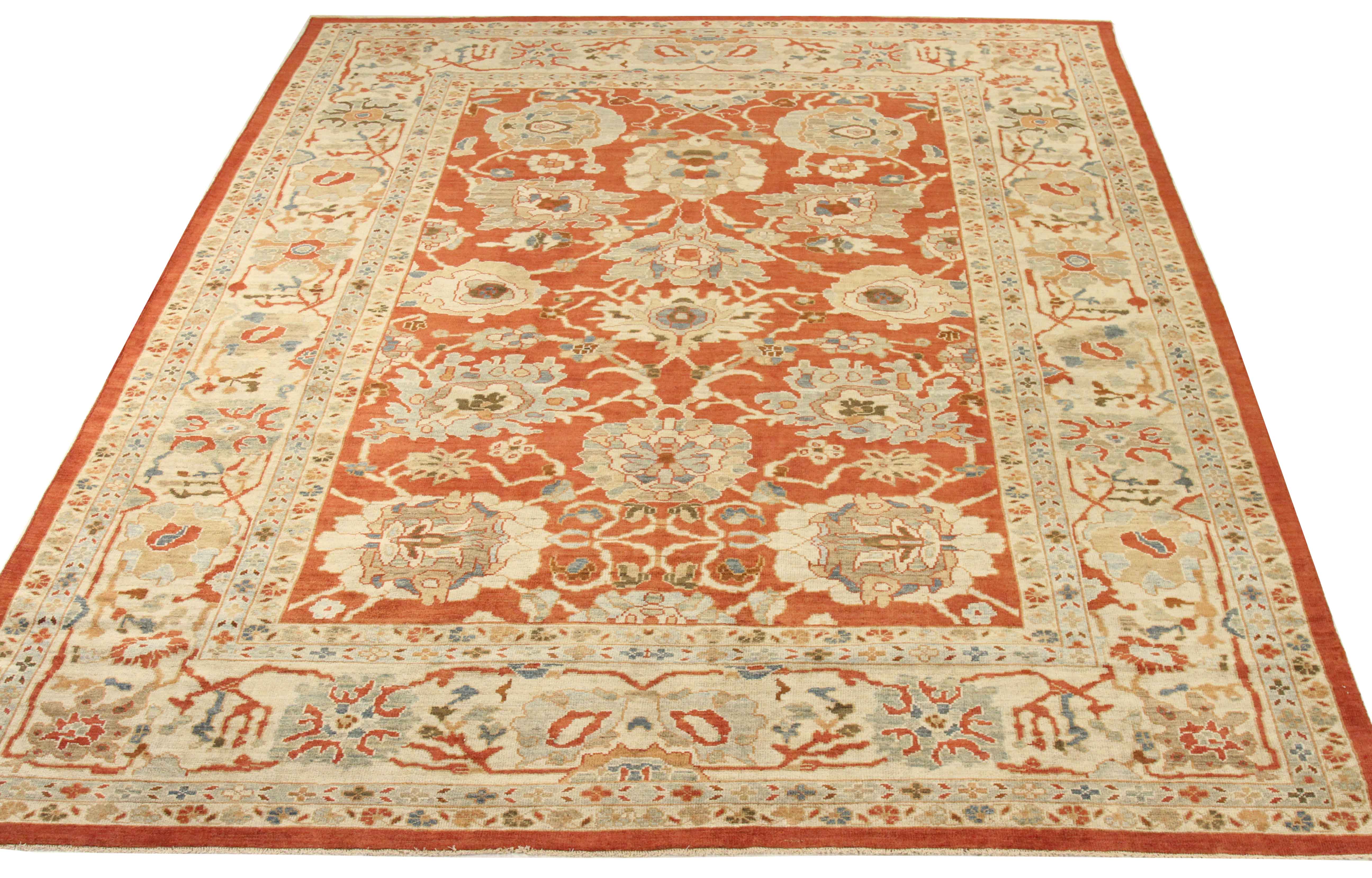 Thumbnail 8 for Persian Sultanabad Traditional Rug 67656