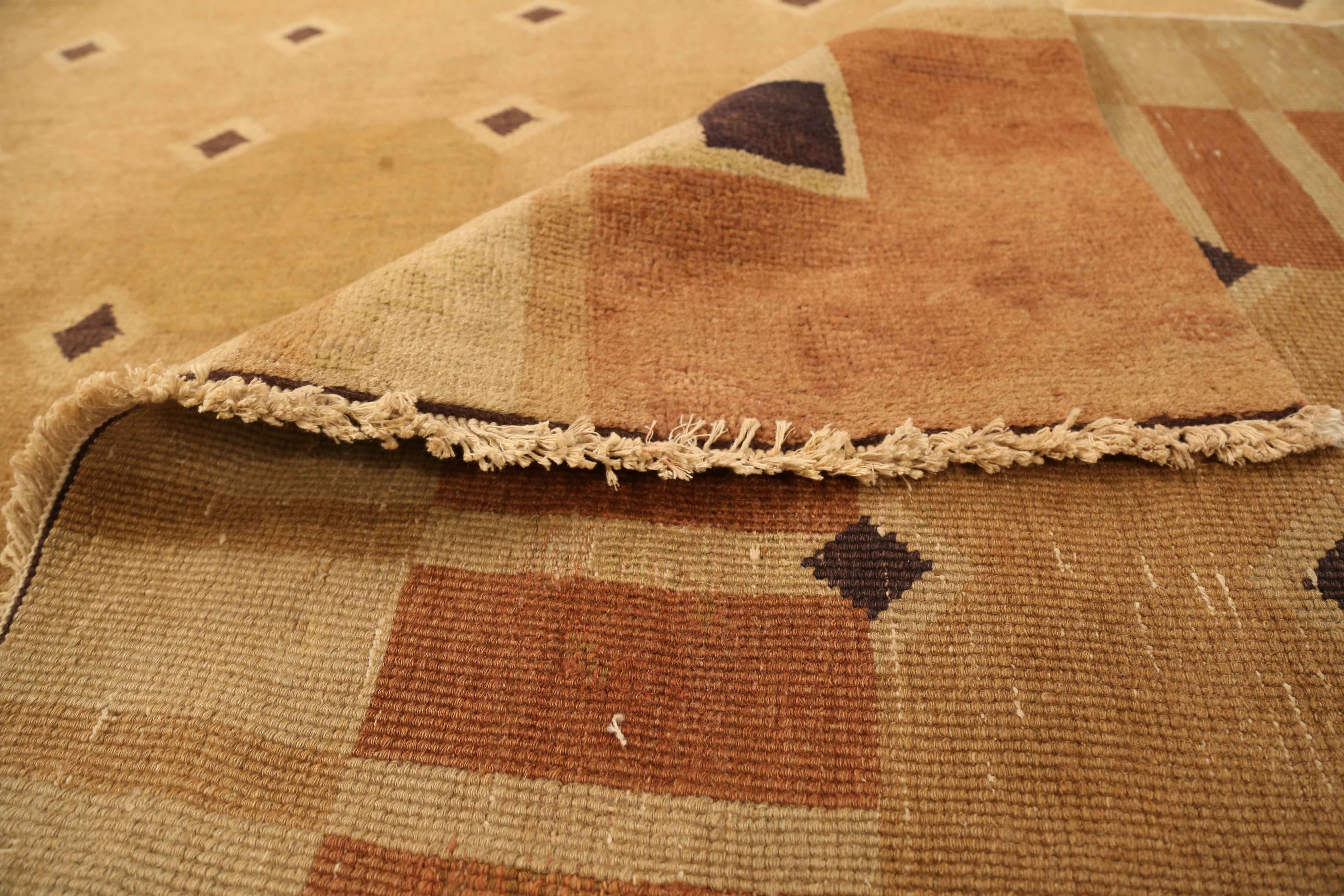 Thumbnail 2 for Antique Nepal Bijar Modern / Contemporary Rug 72572