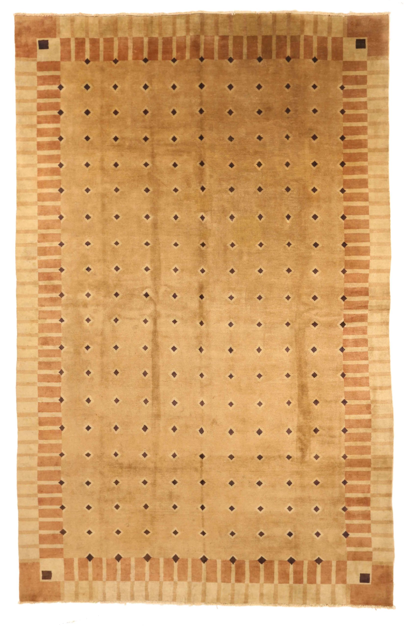 Thumbnail 5 for Antique Nepal Bijar Modern / Contemporary Rug 72572