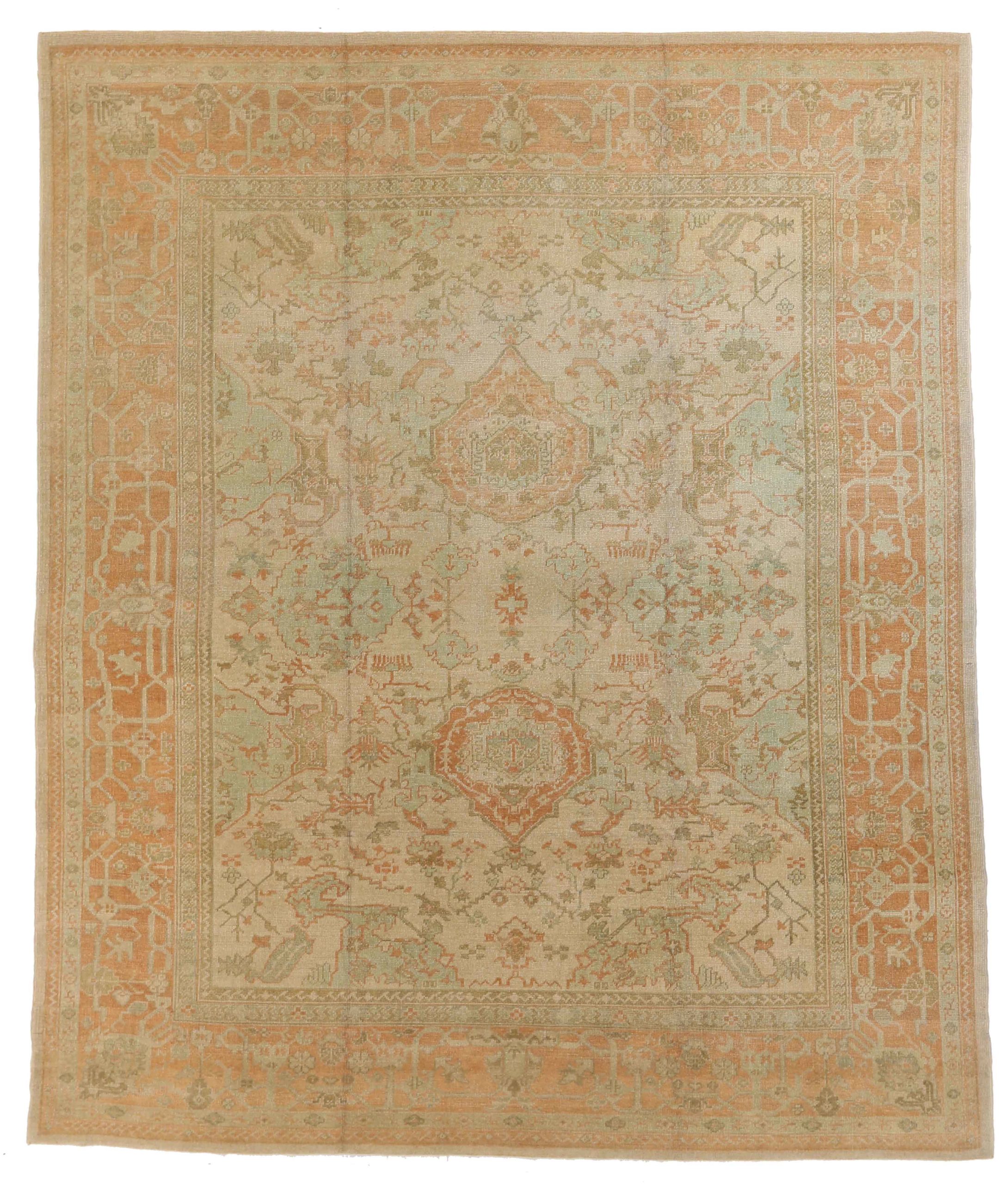 Thumbnail 3 for Persian Oushak Transitional Rug 67712