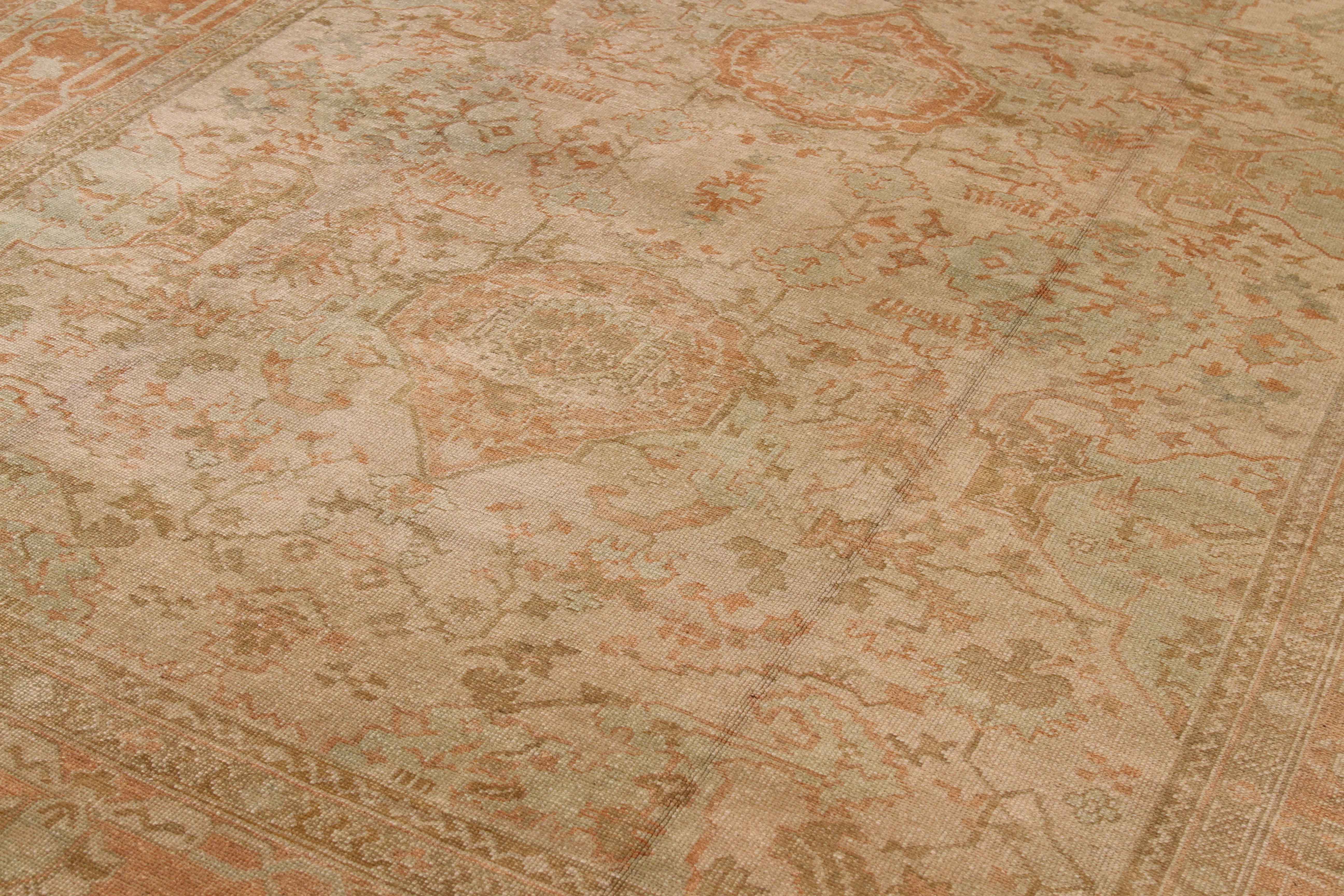 Thumbnail 2 for Persian Oushak Transitional Rug 67712