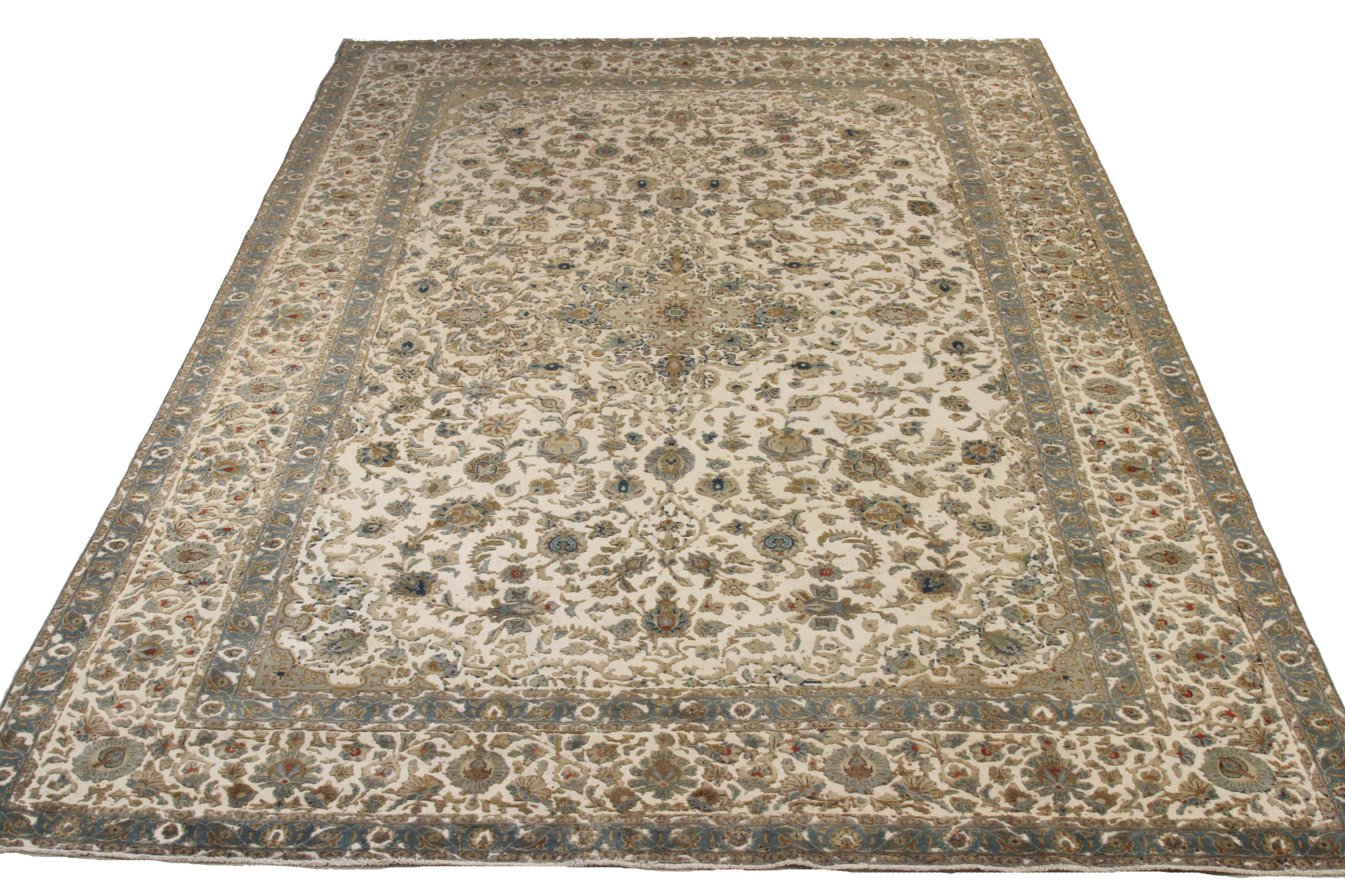 Thumbnail 8 for Antique Persian Transitional Rug 67786