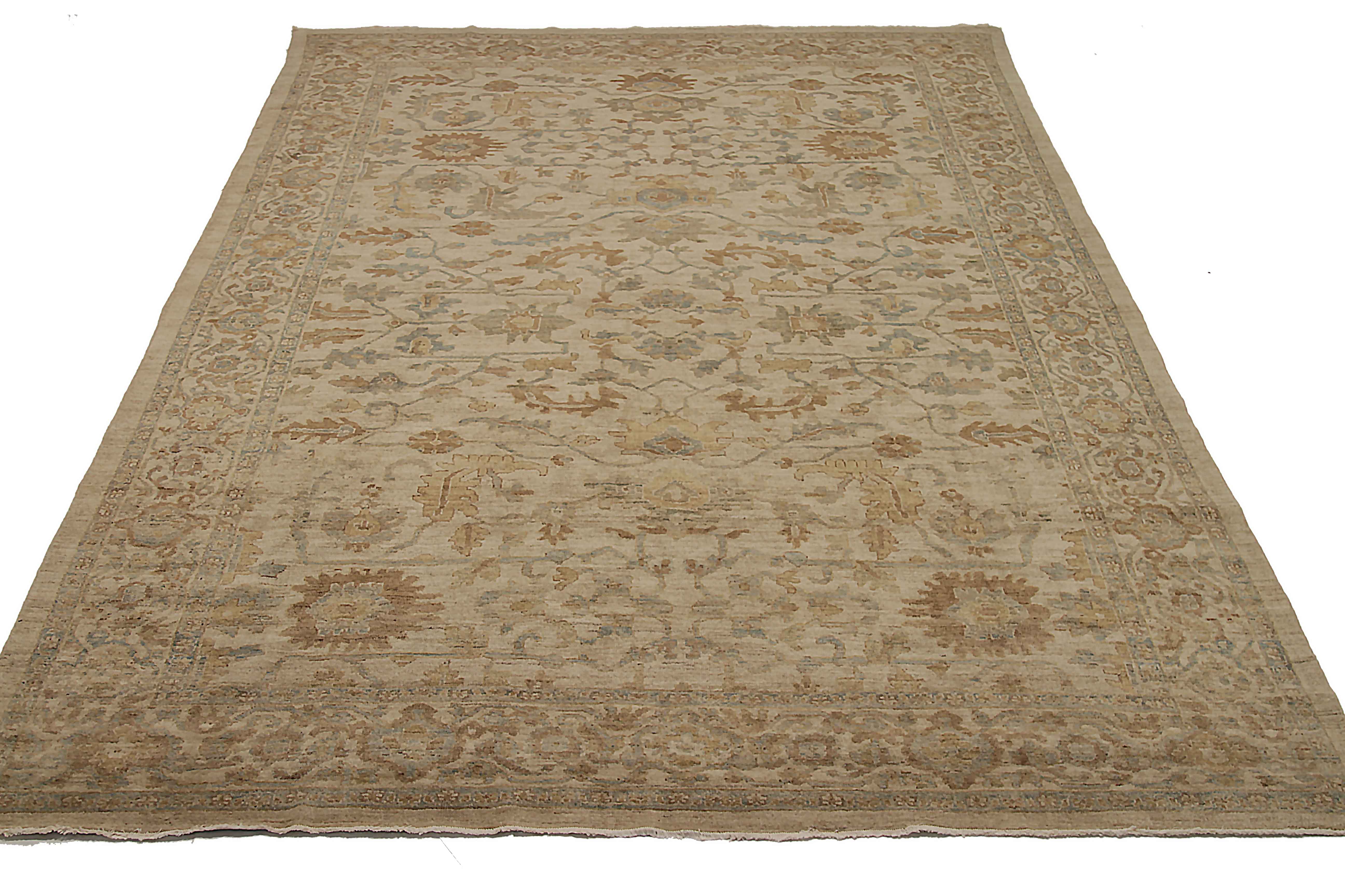 Thumbnail 12 for Turkey Sultanabad Transitional Rug 12512