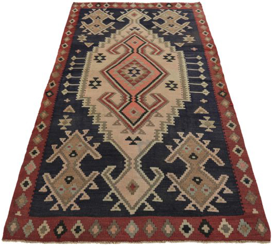 Thumbnail 3 for Antique Persian Traditional Rug 89419