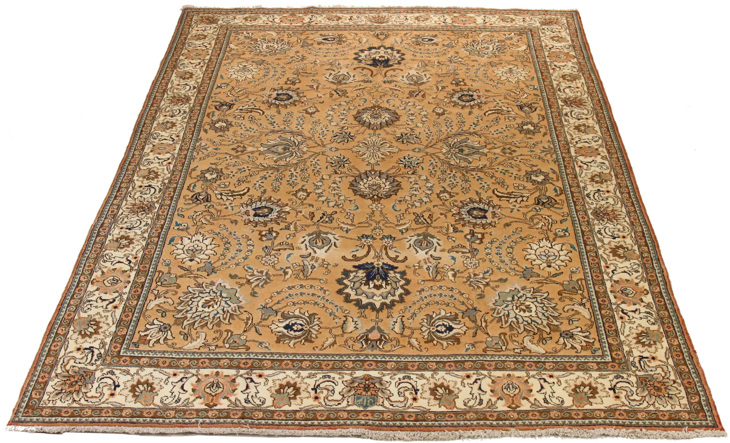 Thumbnail 13 for Antique Persian Tabriz Transitional Rug 12706