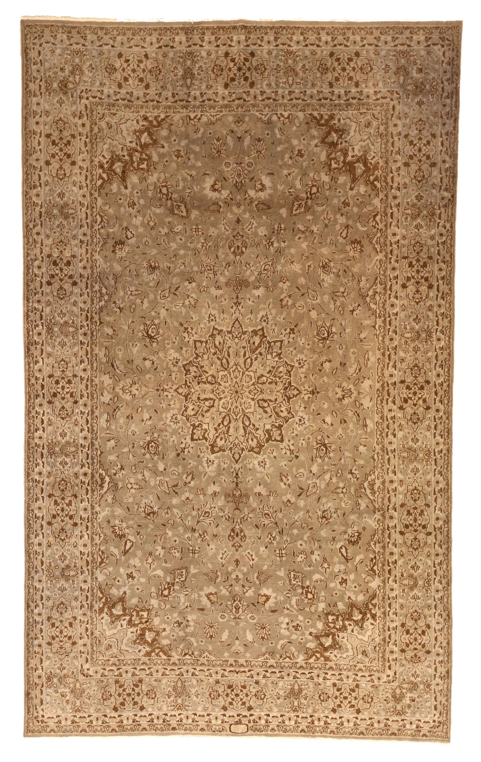 Thumbnail 4 for Antique Persian Kerman Transitional Rug 12723