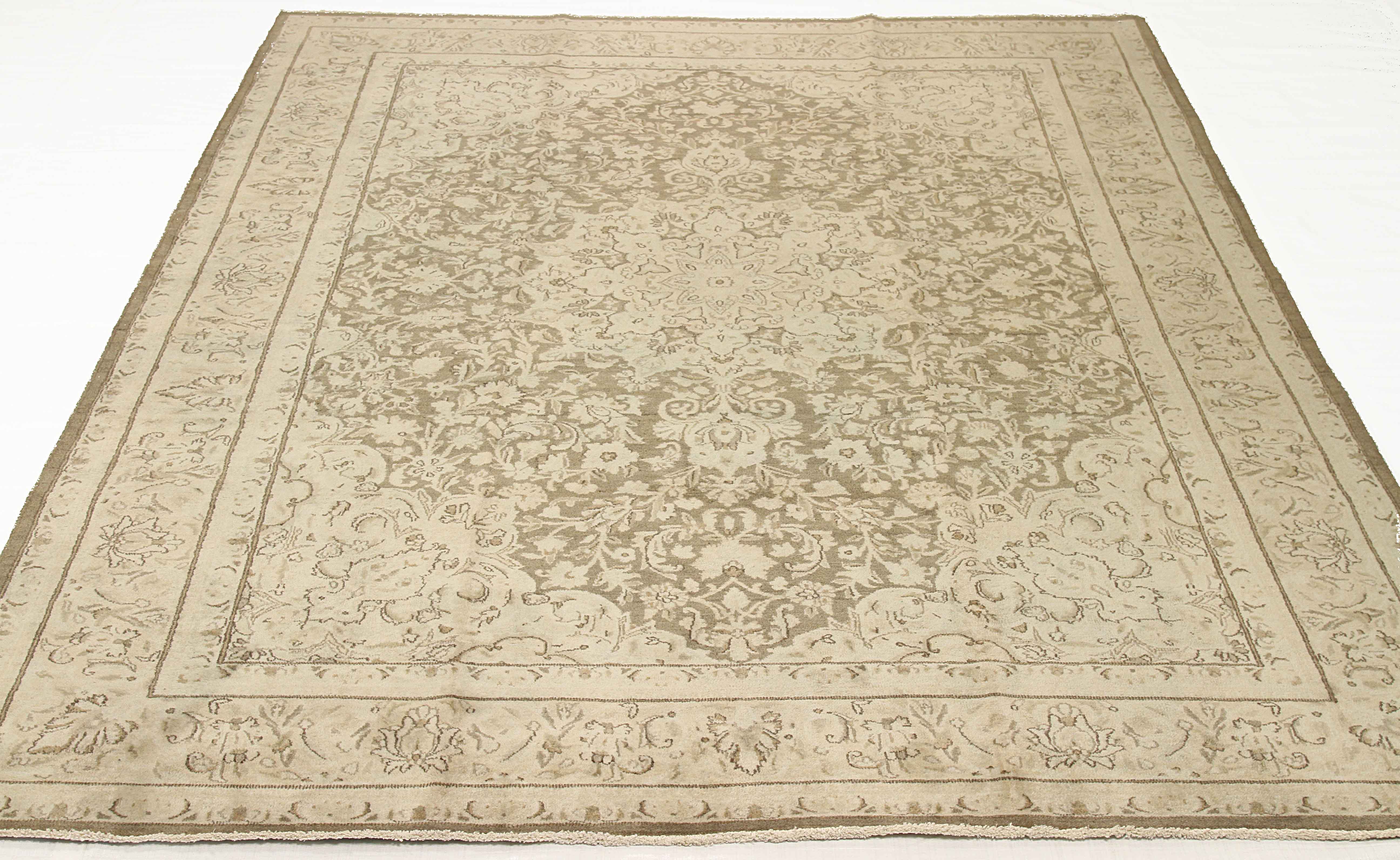 Thumbnail 7 for Antique Persian Kerman Transitional Rug 12724
