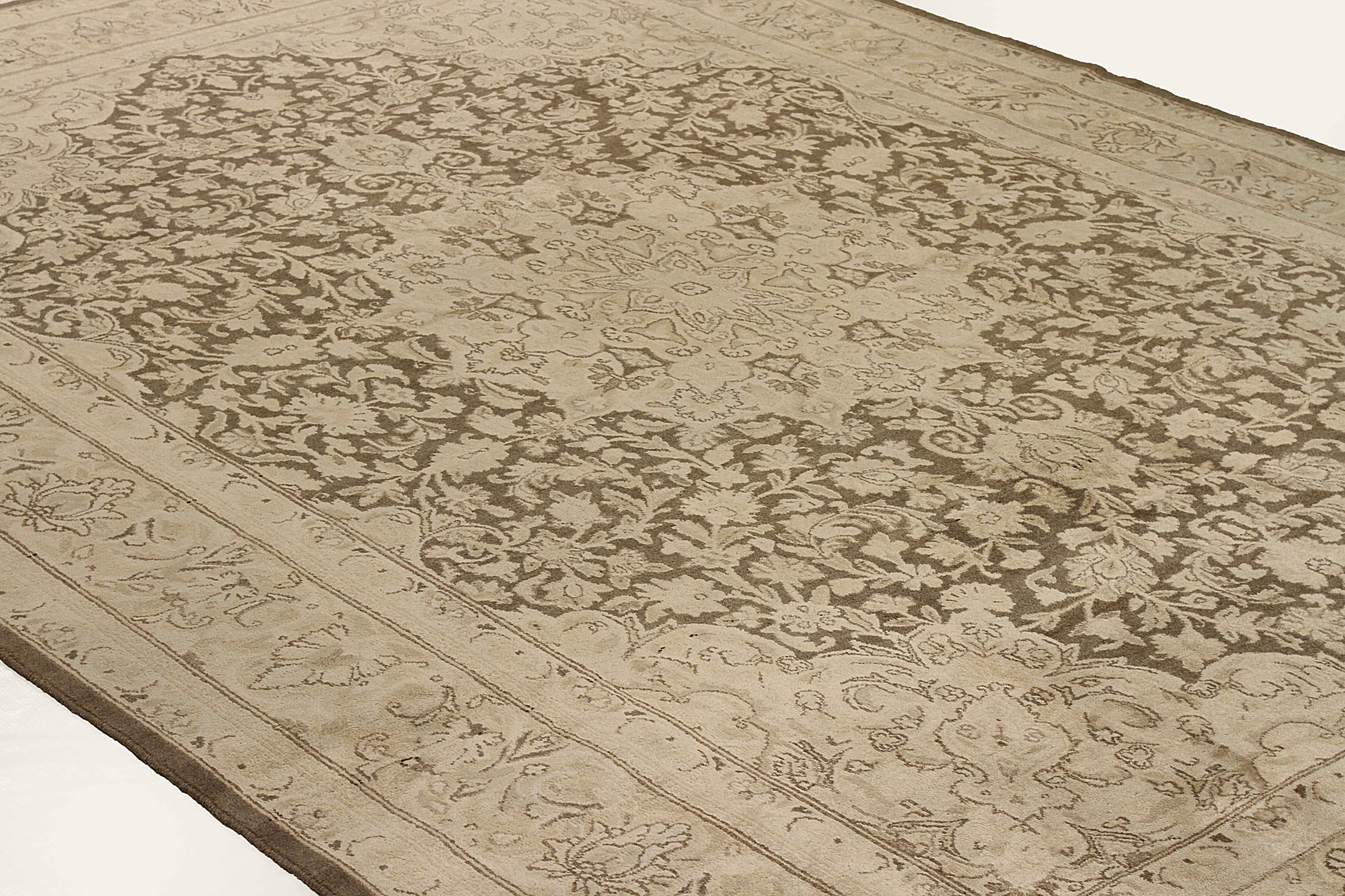 Thumbnail 2 for Antique Persian Kerman Transitional Rug 12725